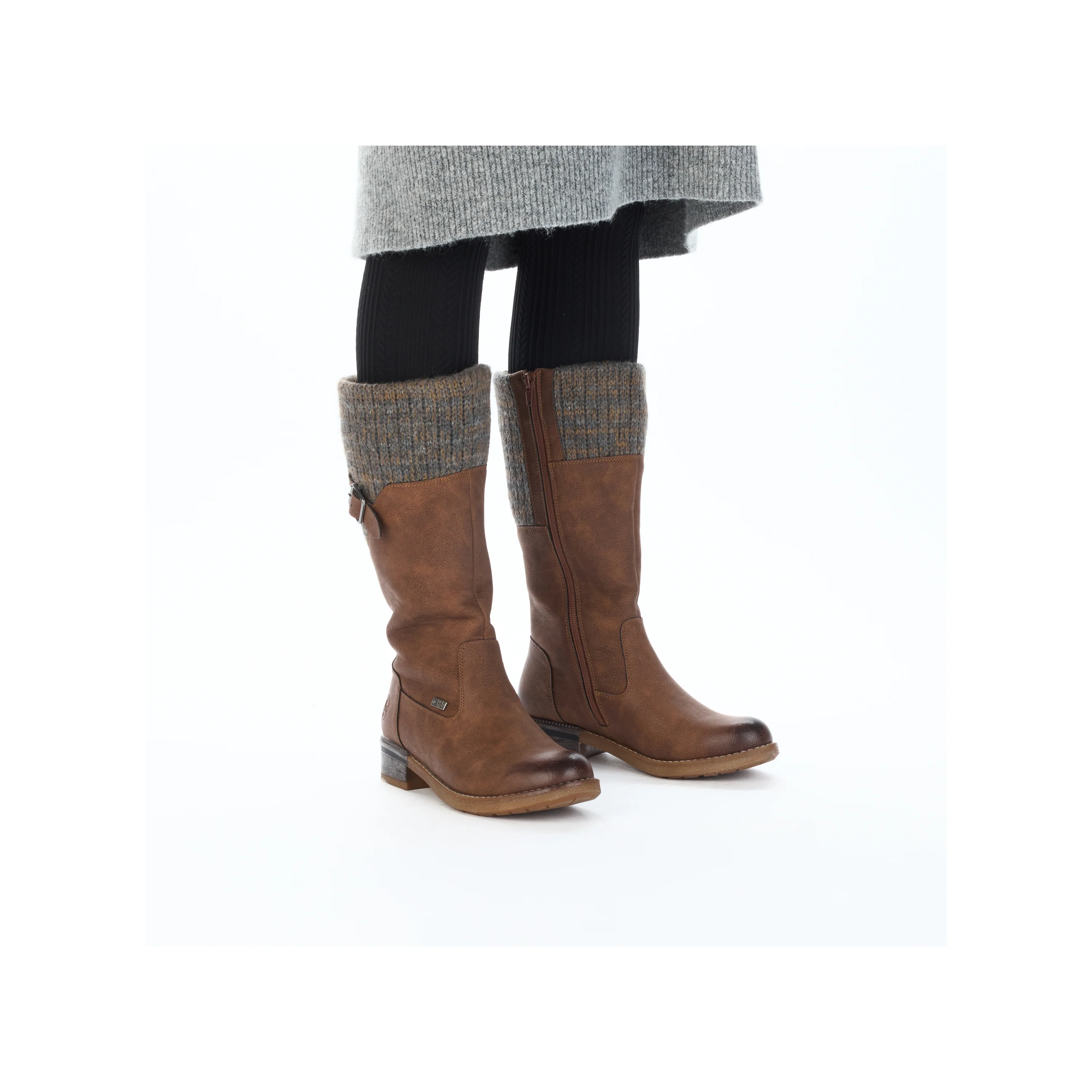 Rieker Woman's Boots - Brown | 94692-24 - Image 10