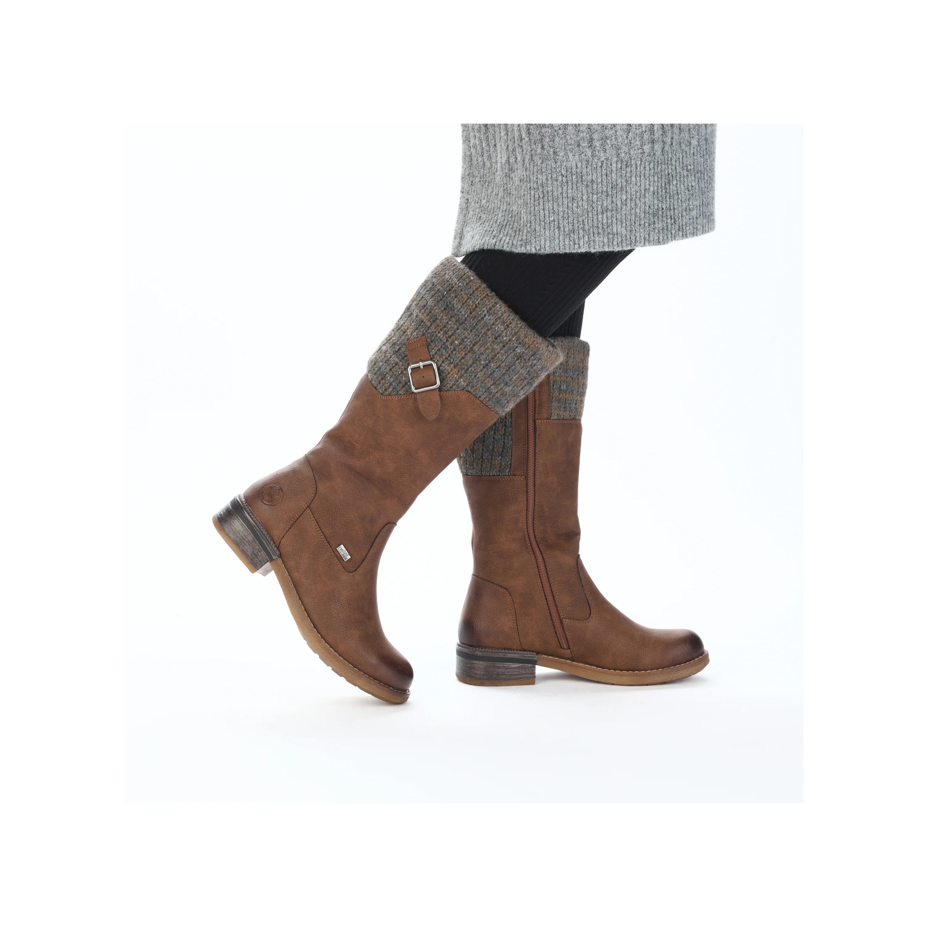 Rieker Woman's Boots - Brown | 94692-24 - Image 11