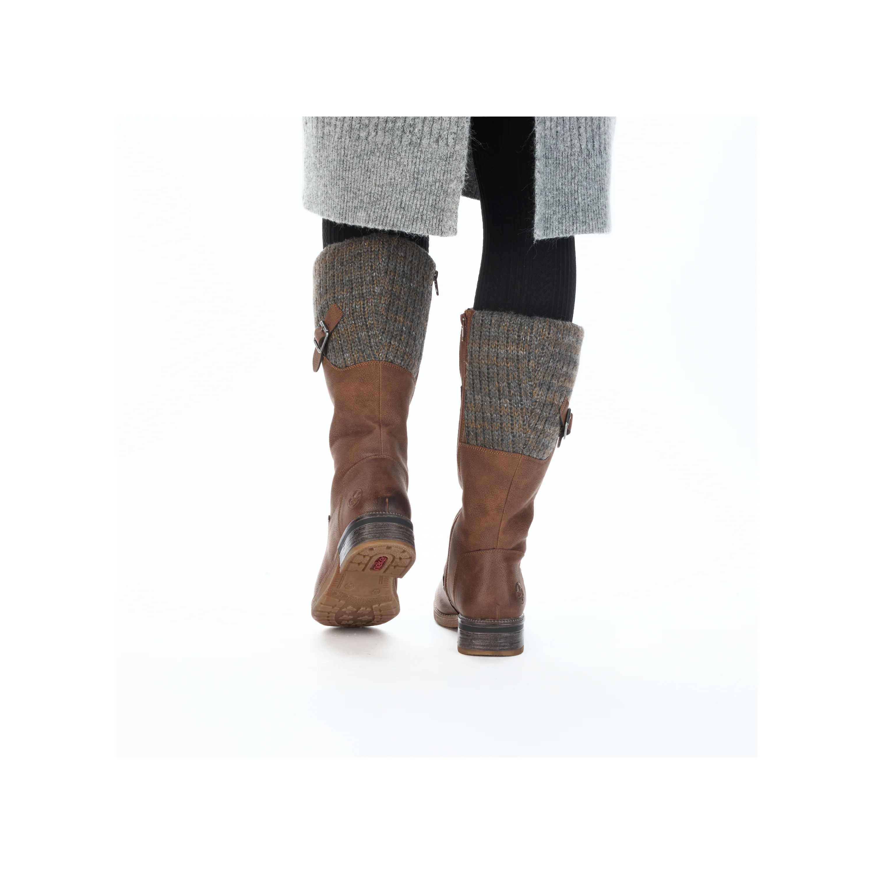 Rieker Woman's Boots - Brown | 94692-24 - Image 12