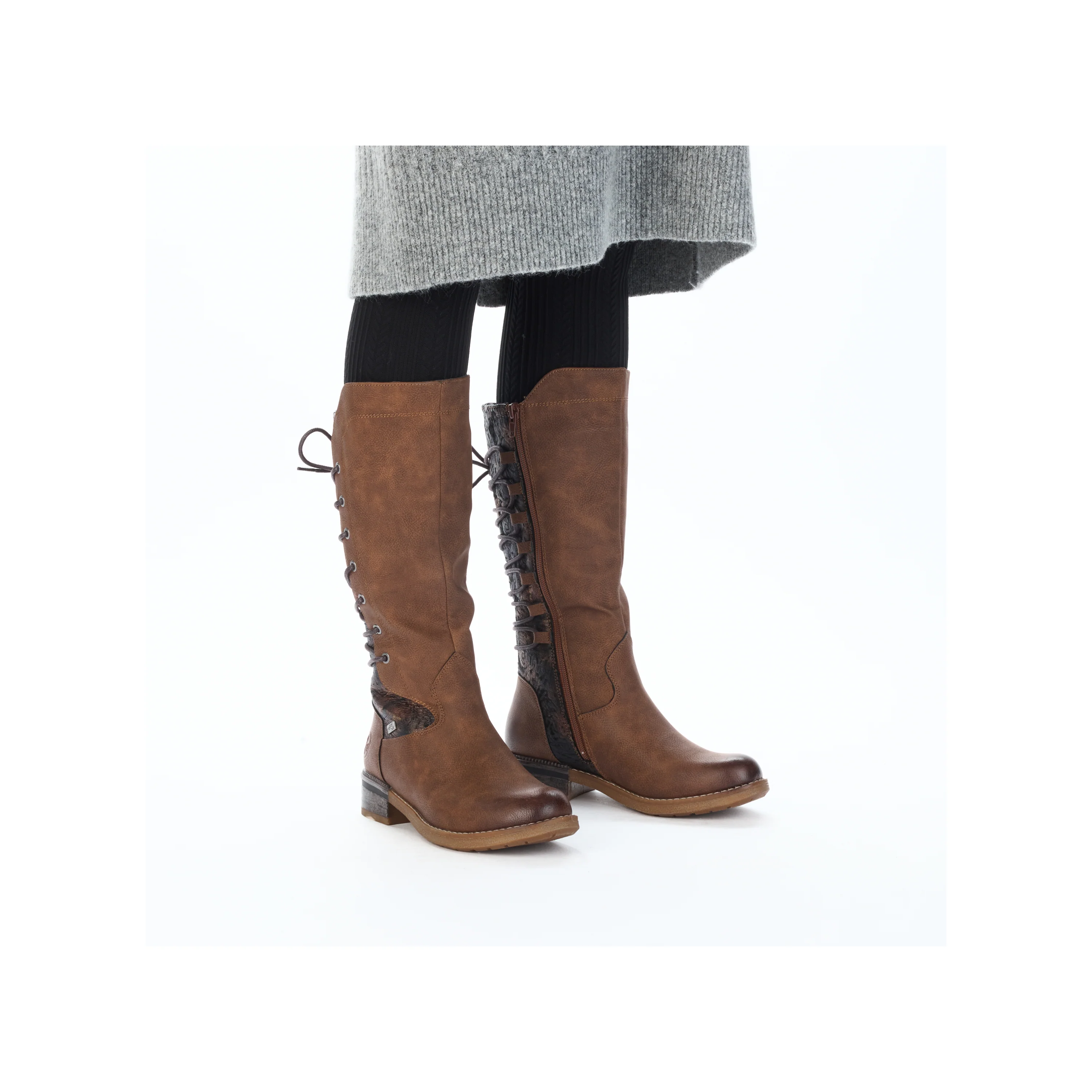 Rieker Woman's Boots - Brown | 94693-24 - Image 10