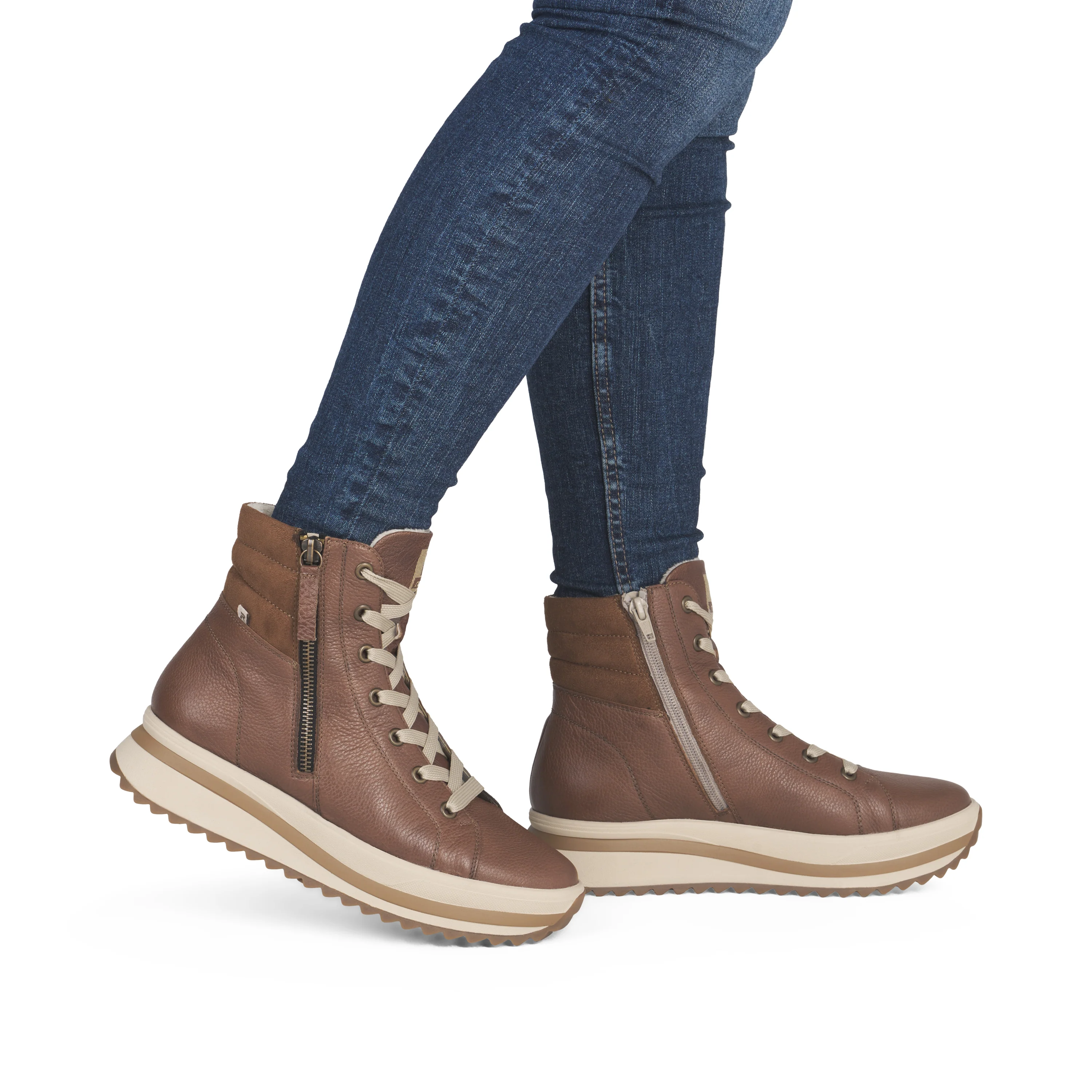 Rieker Sport Woman's Boots - Brown | W3870-24 - Image 10