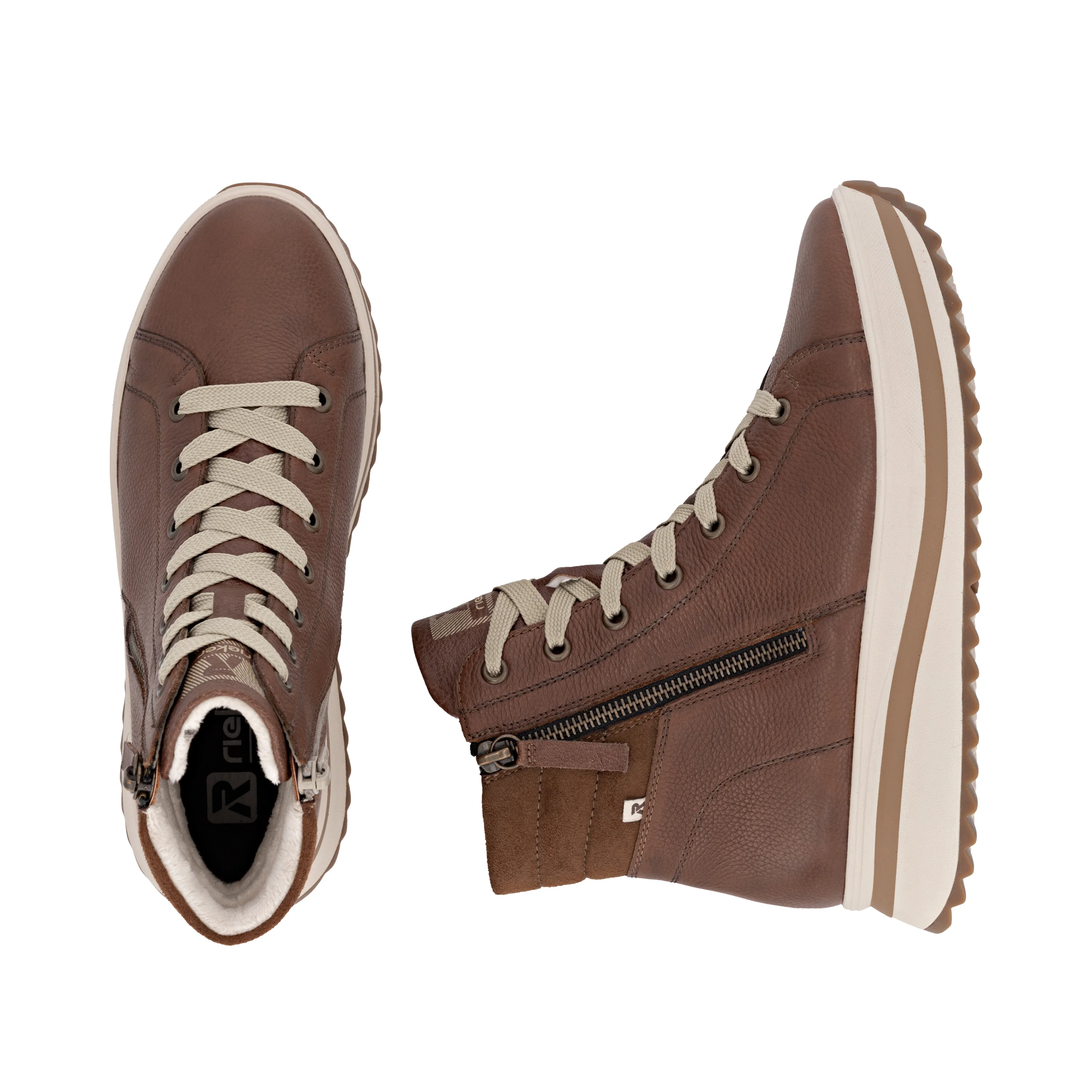 Rieker Sport Woman's Boots - Brown | W3870-24 - Image 9
