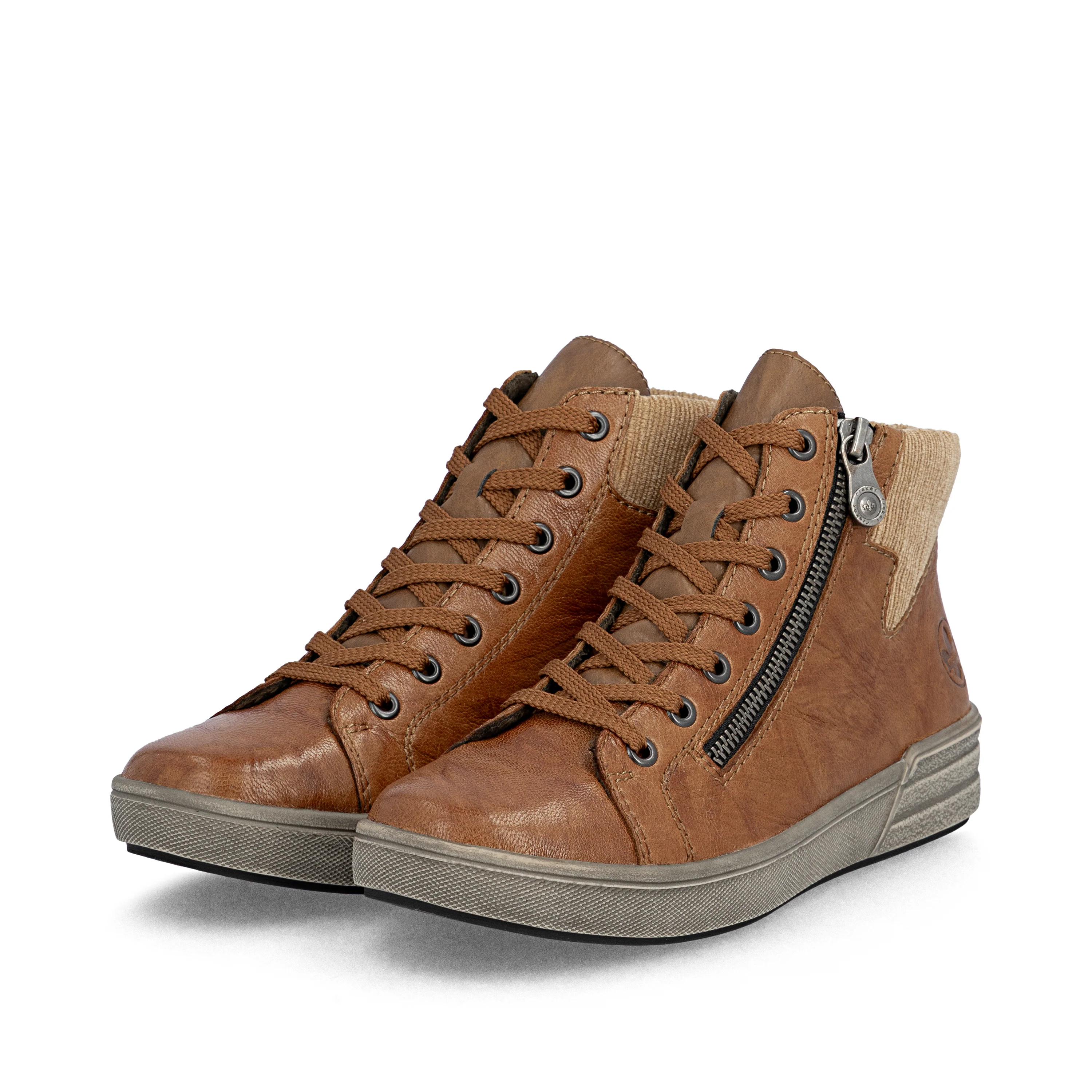 Rieker Woman's Boots - Brown | X0709-22 - Image 8