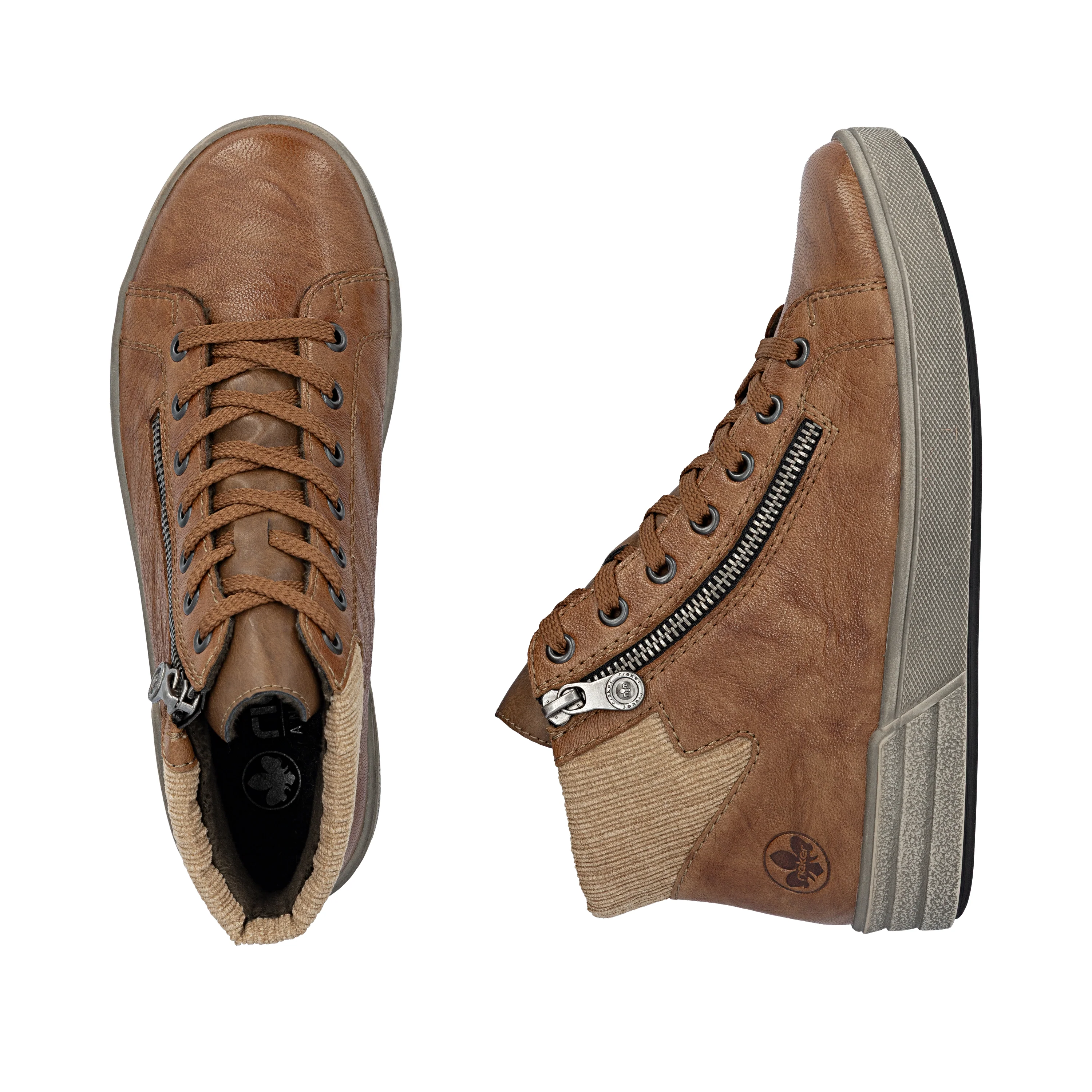 Rieker Woman's Boots - Brown | X0709-22 - Image 9