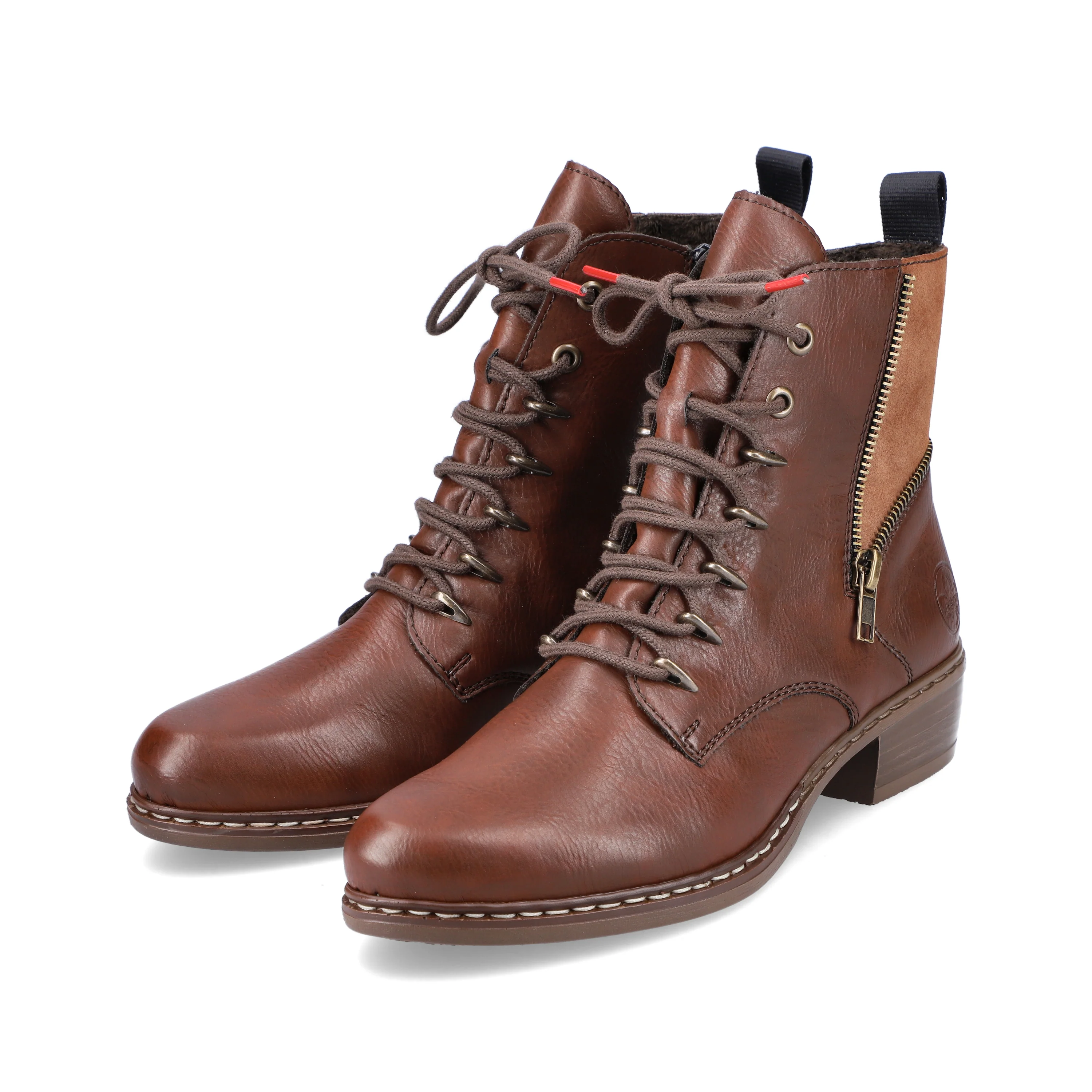 Rieker Woman's Boots - Brown | Y0800-24 - Image 22