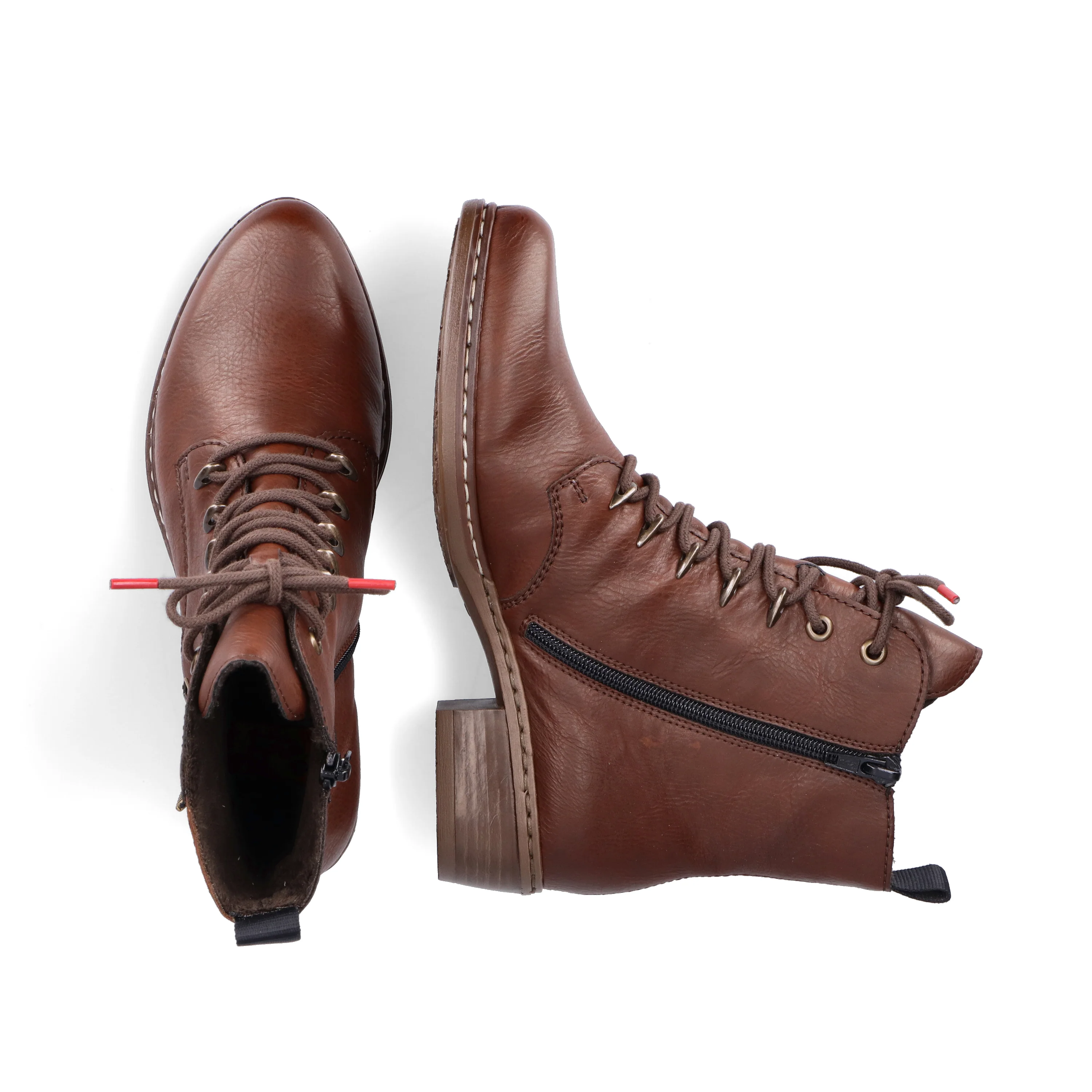Rieker Woman's Boots - Brown | Y0800-24 - Image 27