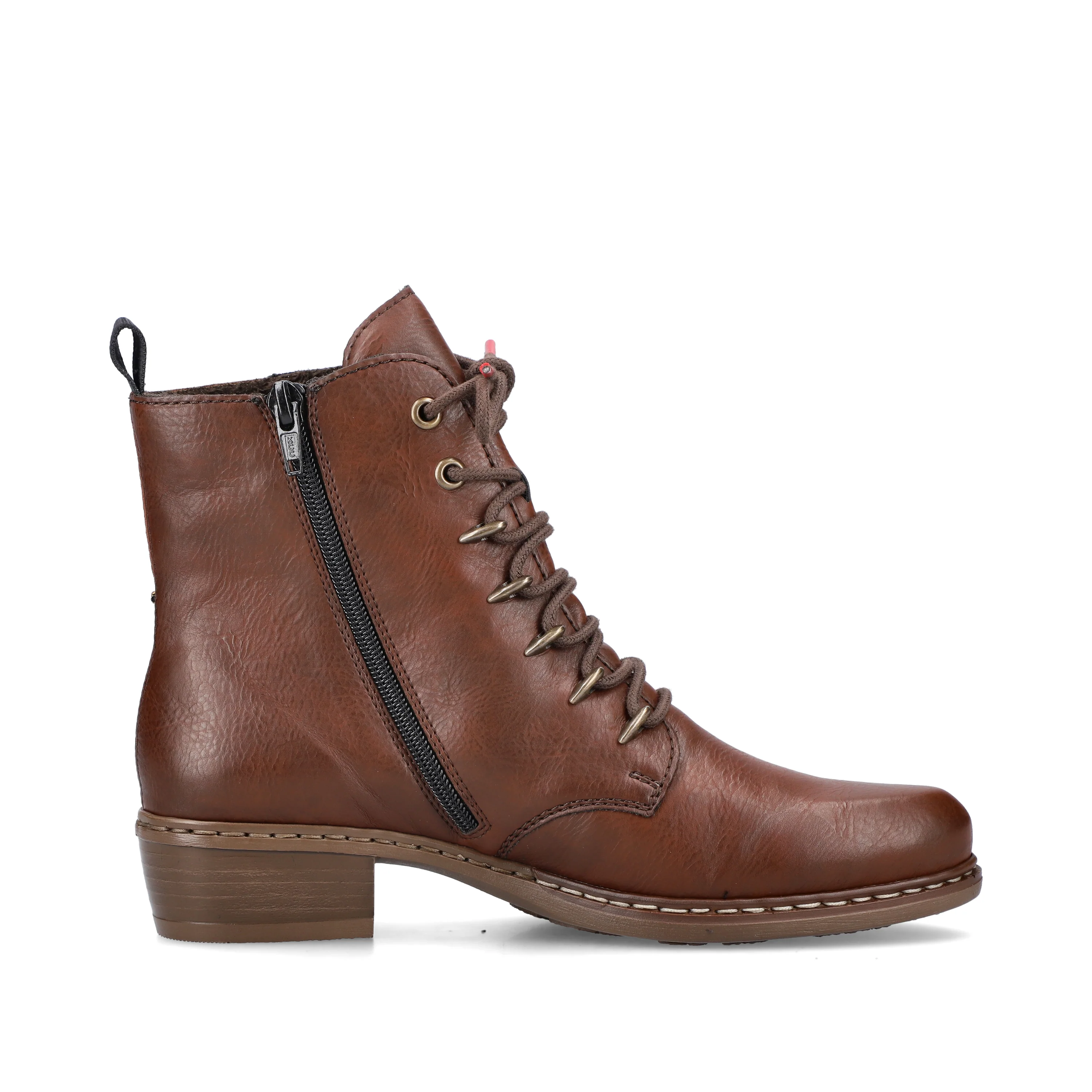 Rieker Woman's Boots - Brown | Y0800-24 - Image 4