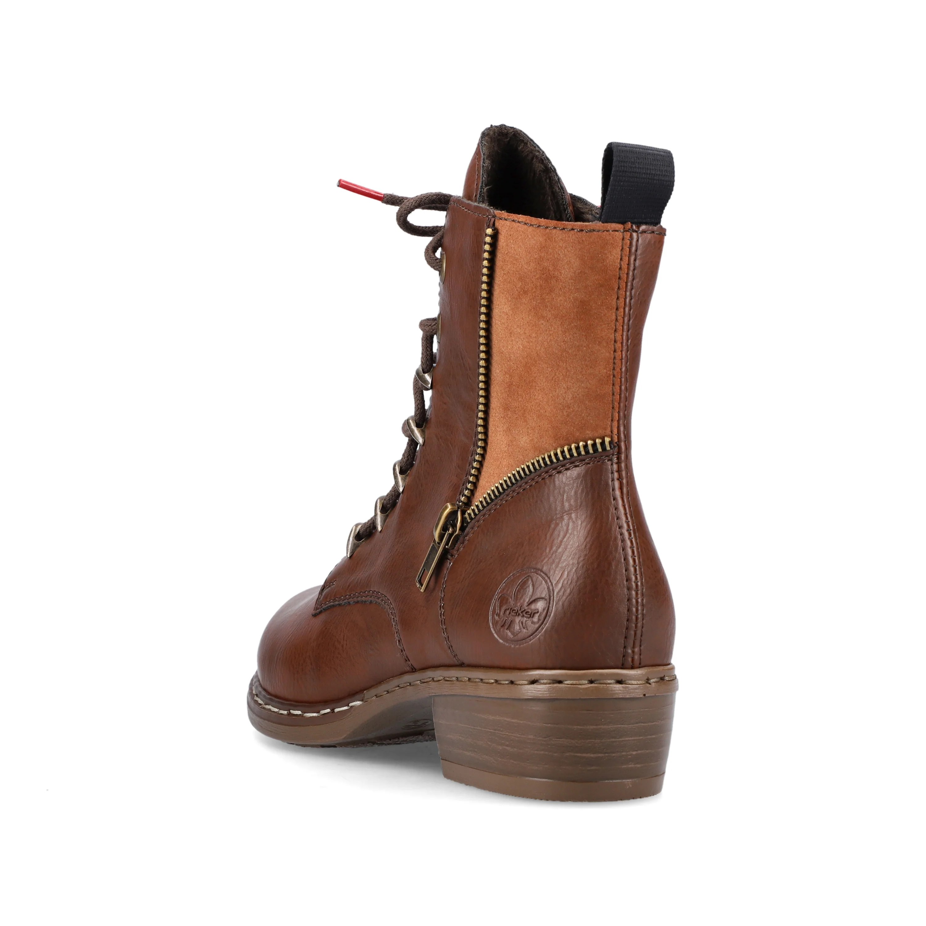 Rieker Woman's Boots - Brown | Y0800-24 - Image 9