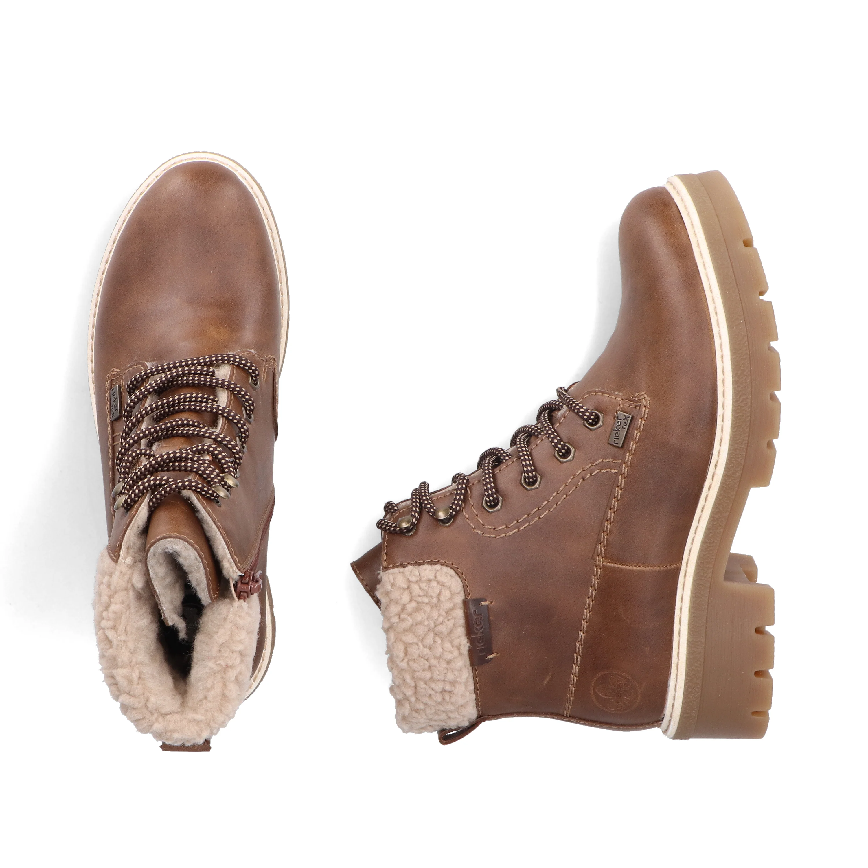 Rieker Woman's Boots - Brown | Y8118-22 - Image 9