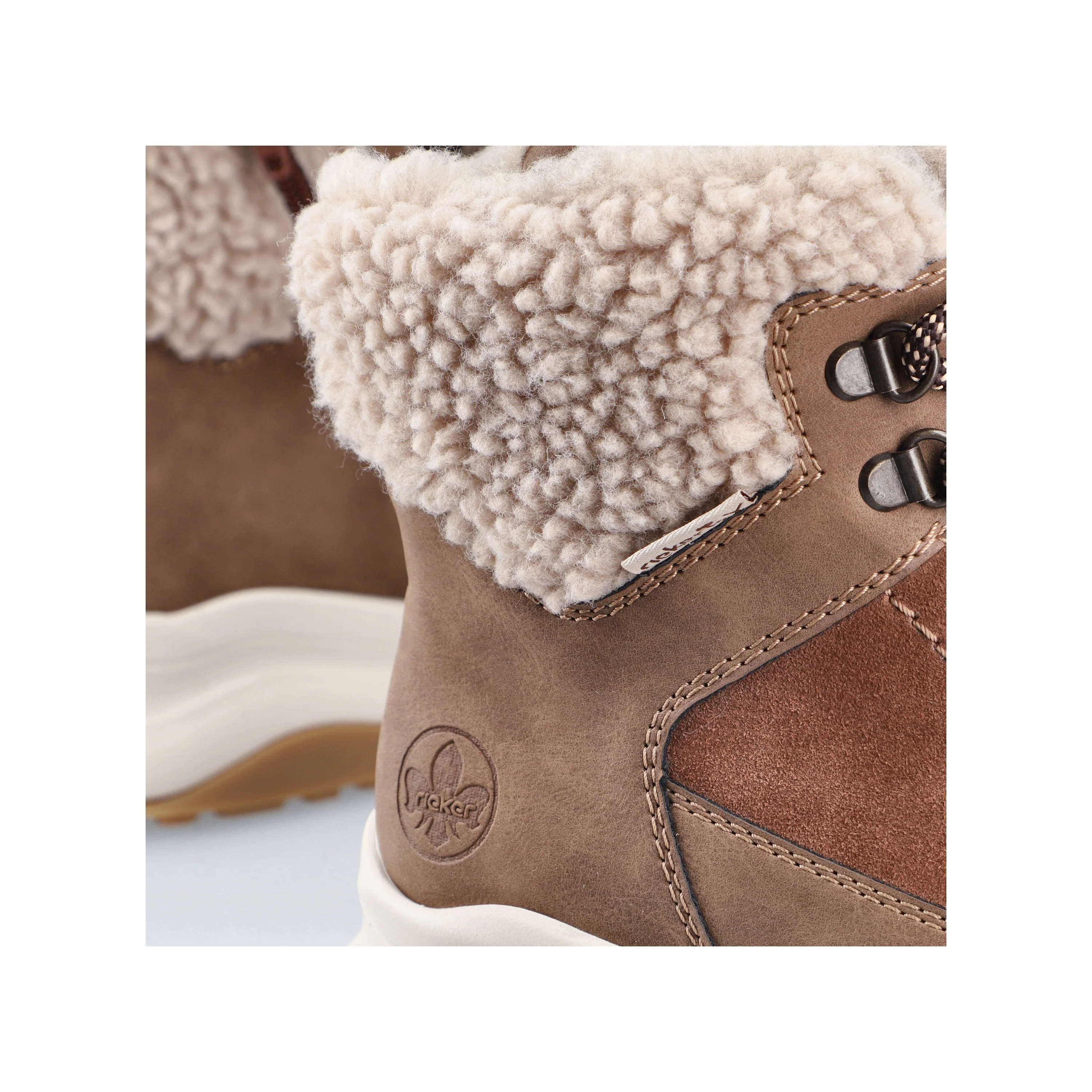 Rieker Woman's Boot - Brown | Z0920-24 - Image 15