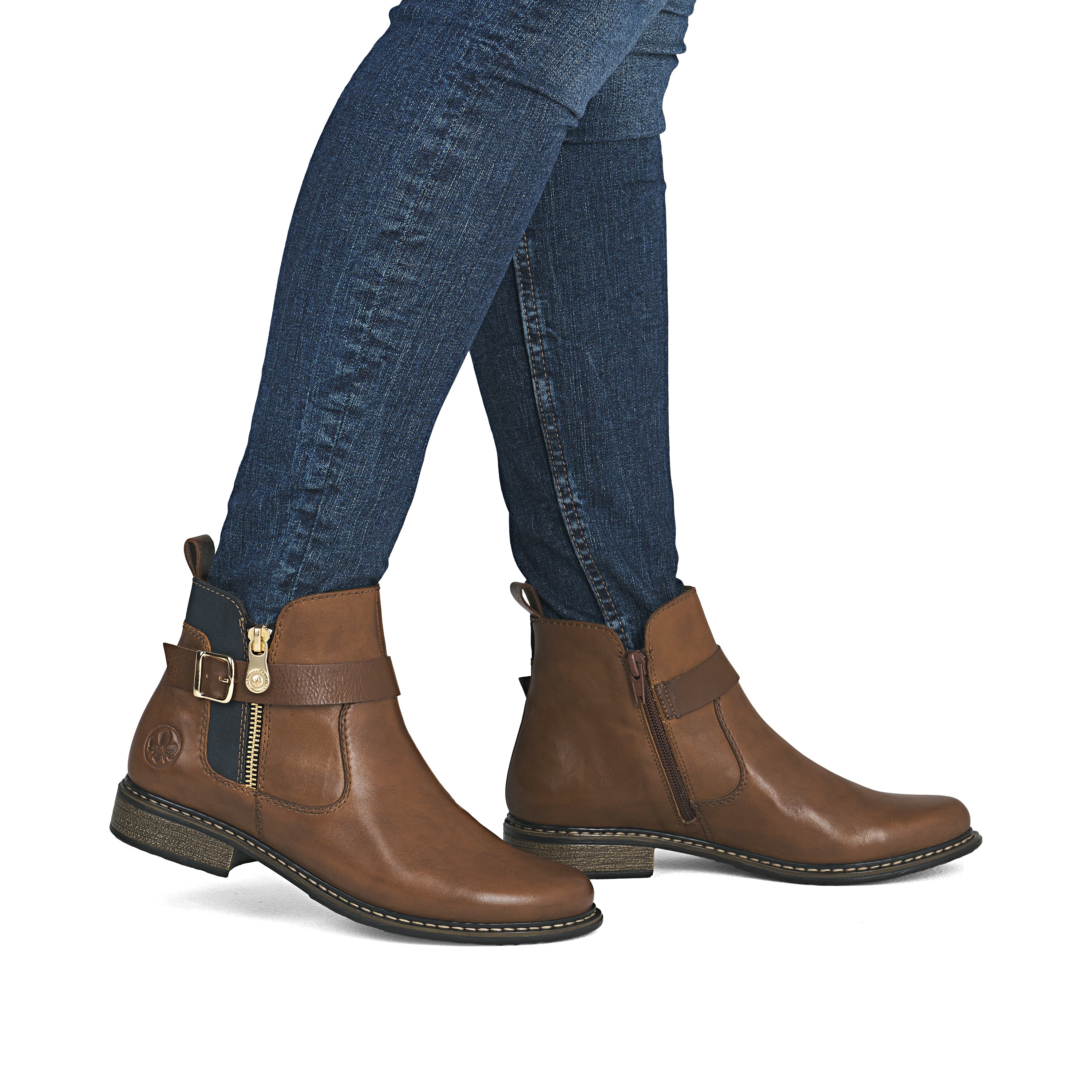 Rieker Woman's Boots - Brown | Z4959-22 - Image 10