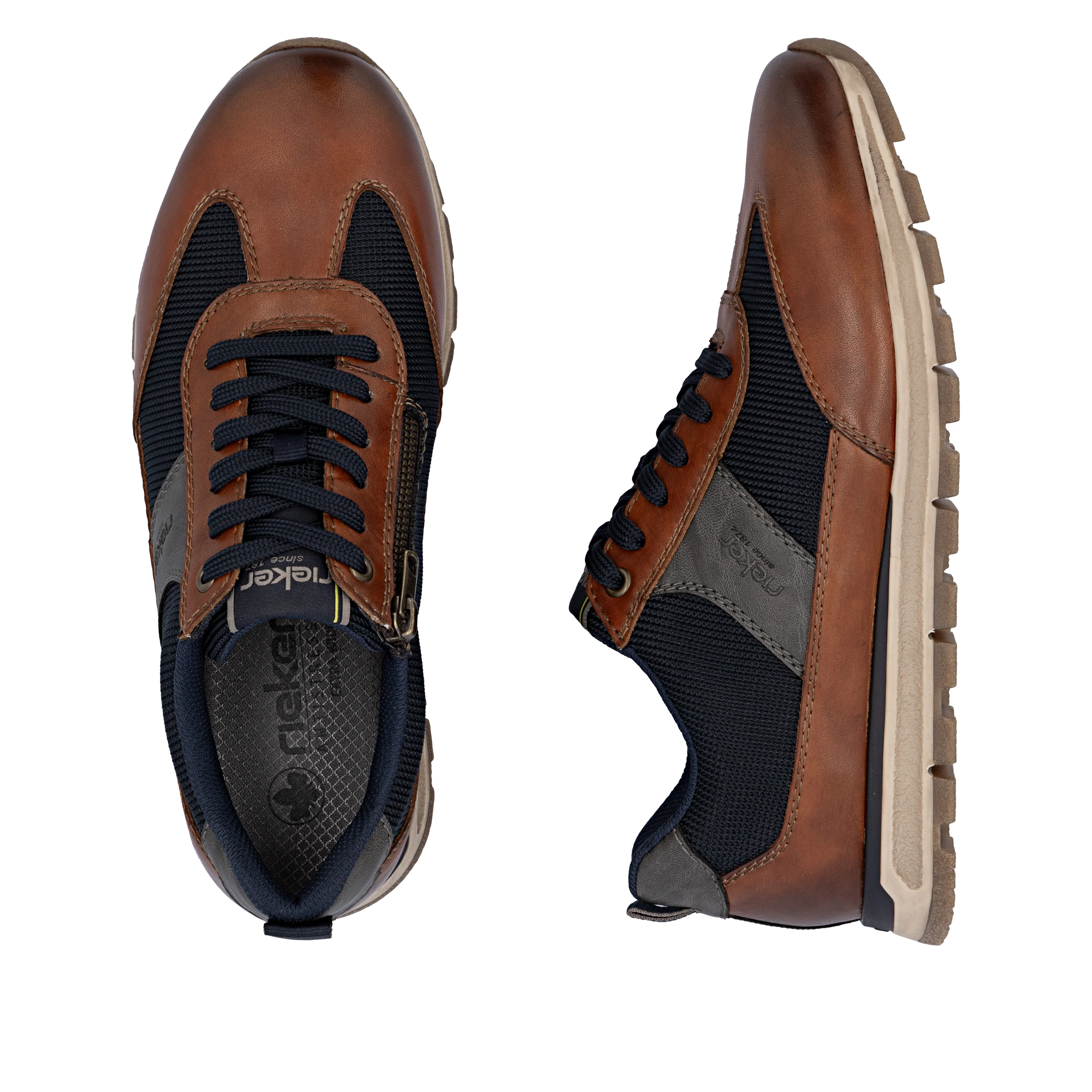 Rieker Men's Shoes - Brown | B0507-24 - Image 9