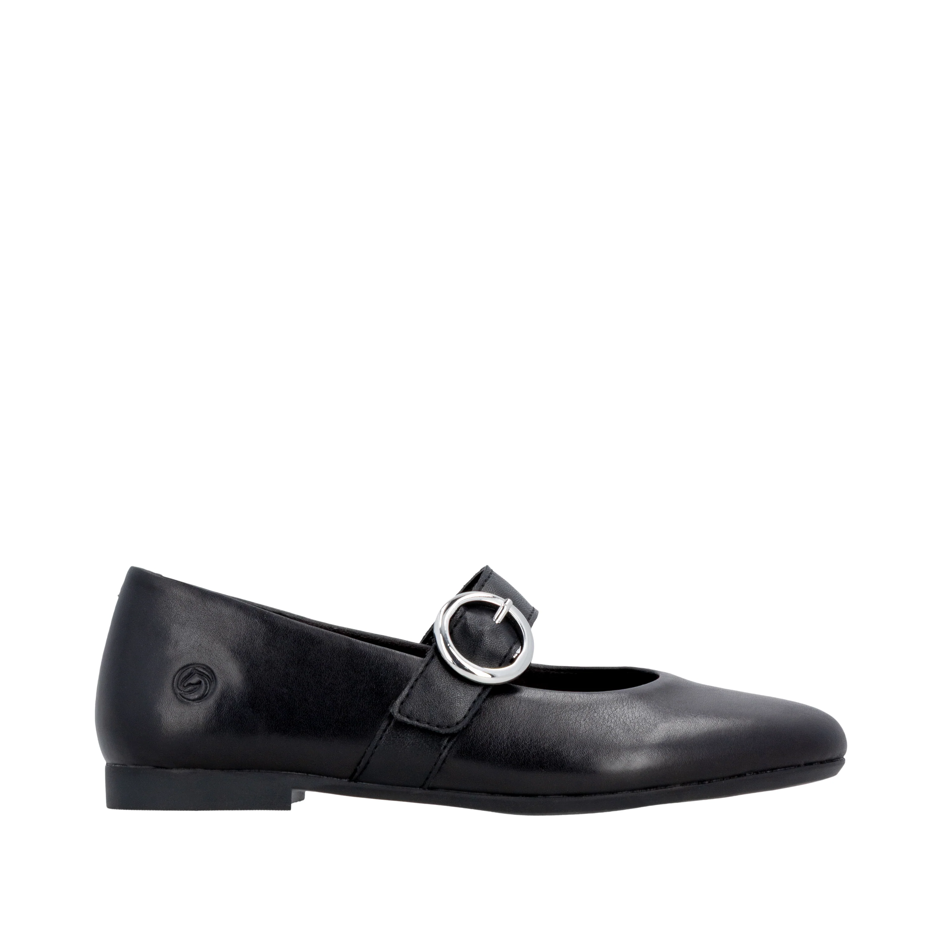 remonte Women's Ballerina Shoe - Black | D0K14-00 - Image 10