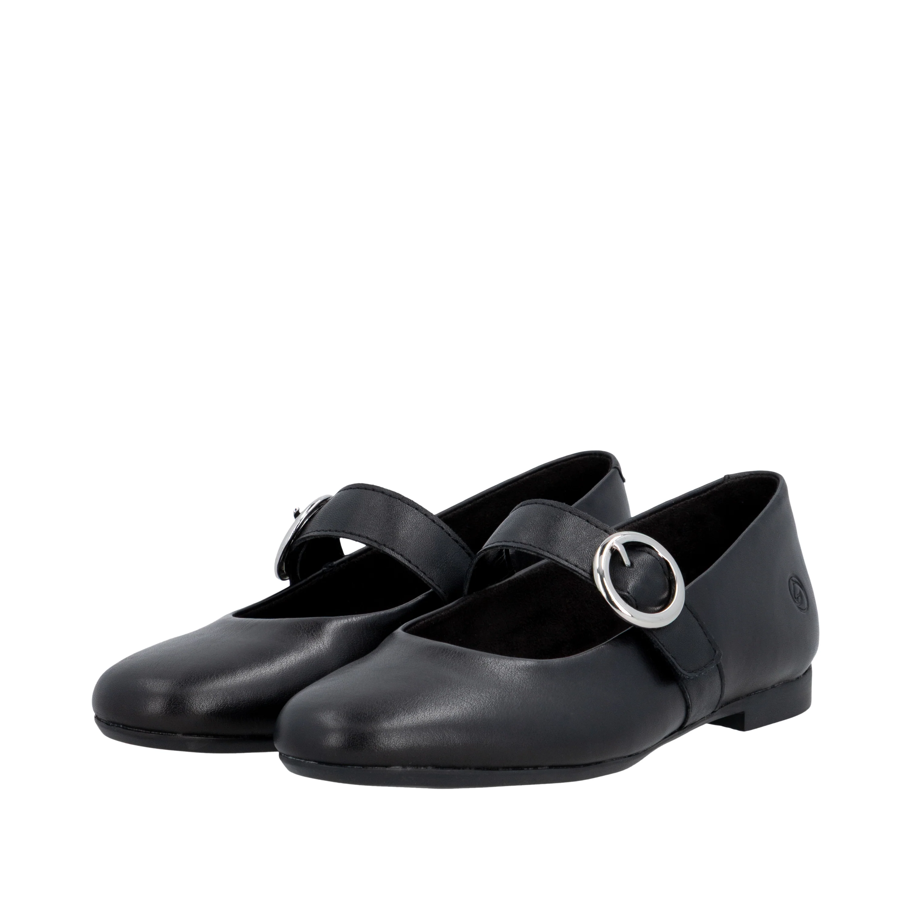 remonte Women's Ballerina Shoe - Black | D0K14-00 - Image 8