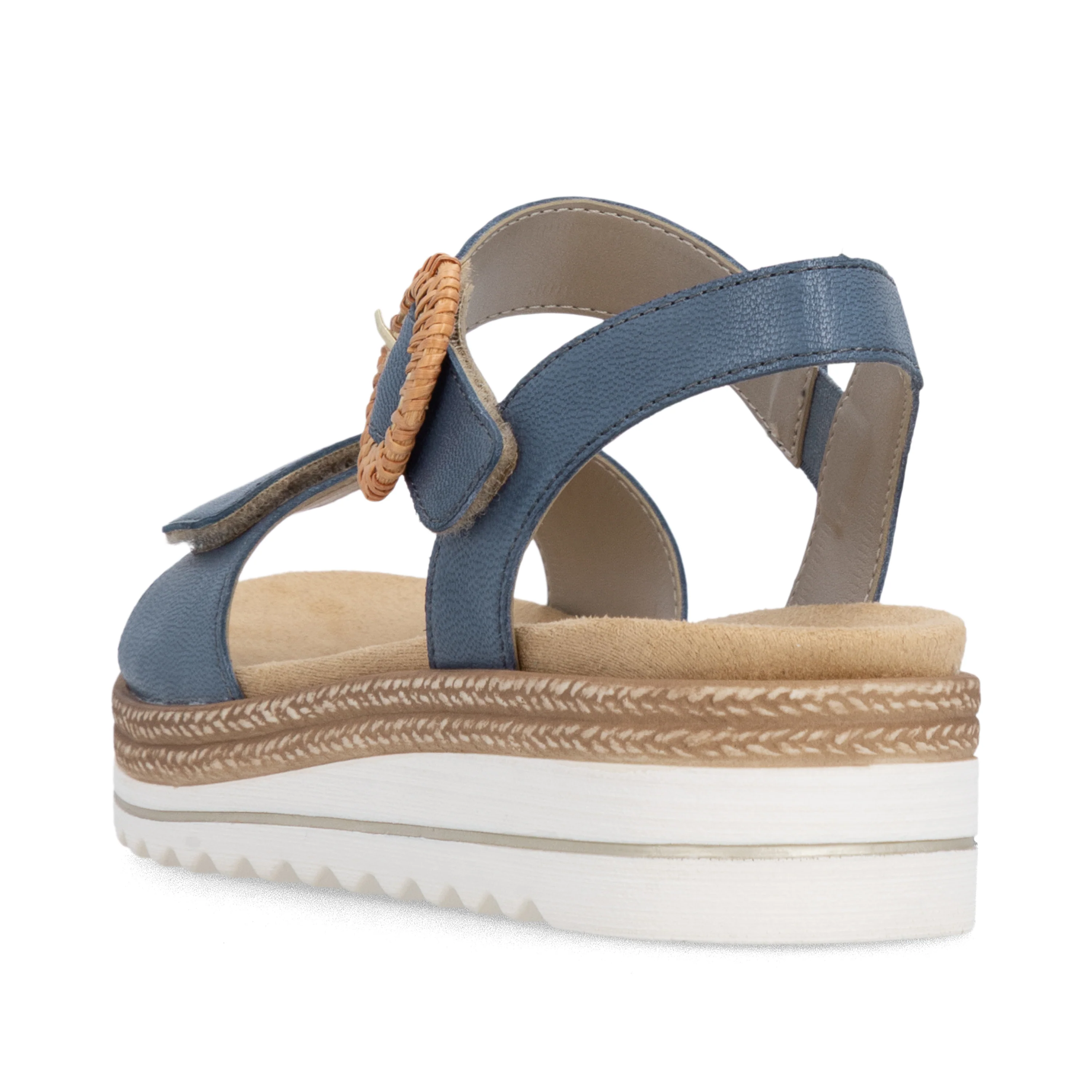 remonte Women's Wedge Sandal - Blue | D0Q52-14 - Image 6