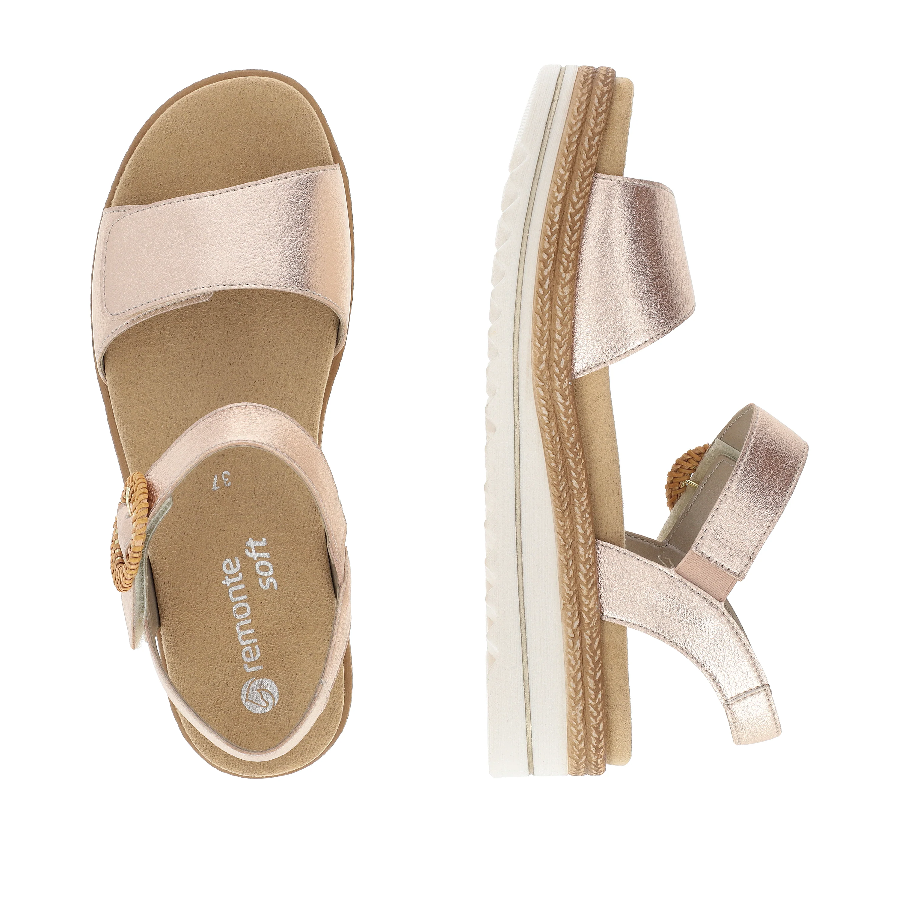 remonte Women's Wedge Sandal - Pink | D0Q52-31 - Image 18