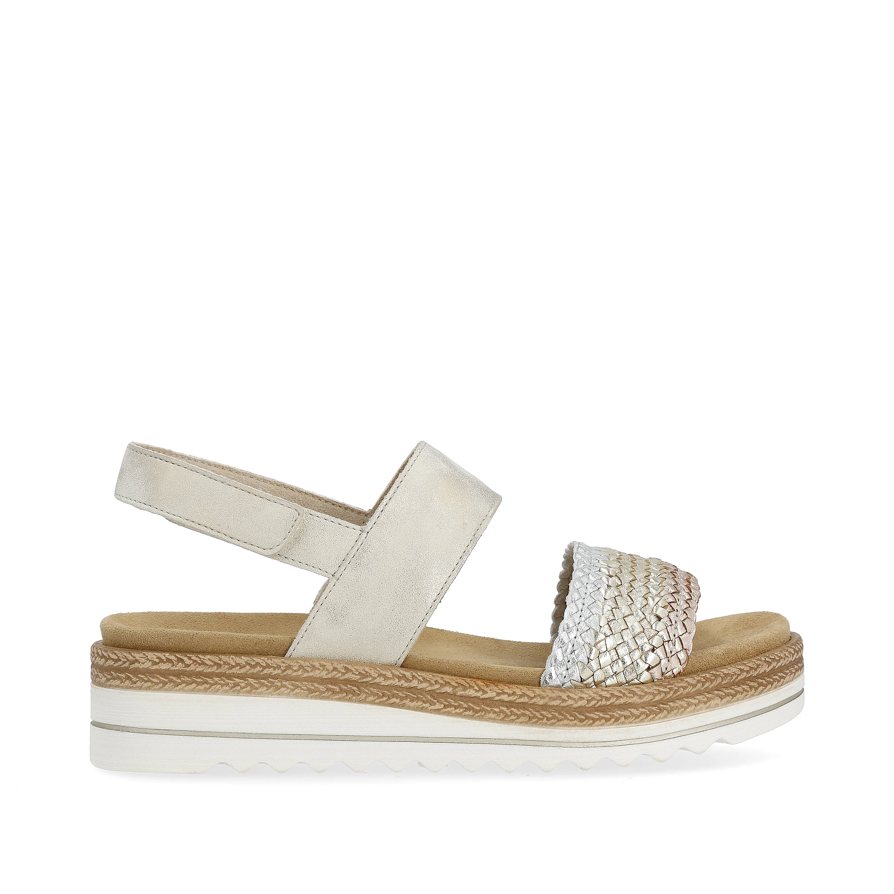 remonte Women's Wedge Sandal - Metallic | D0Q56-90 - Image 22