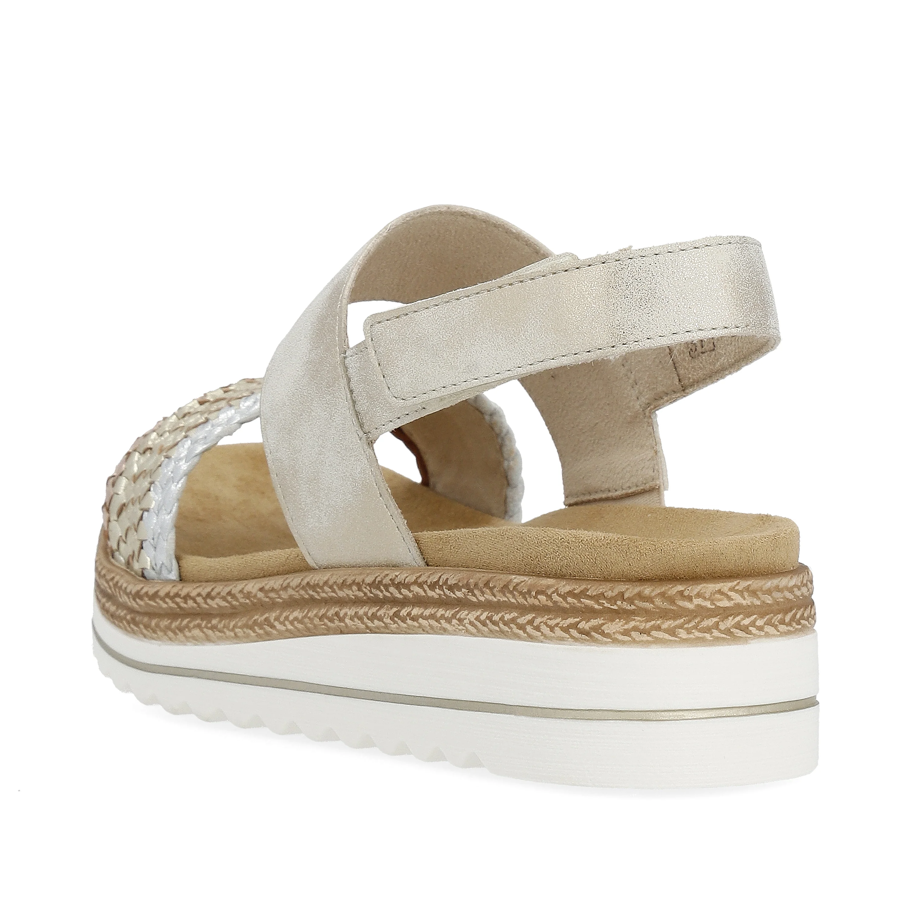 remonte Women's Wedge Sandal - Metallic | D0Q56-90 - Image 4