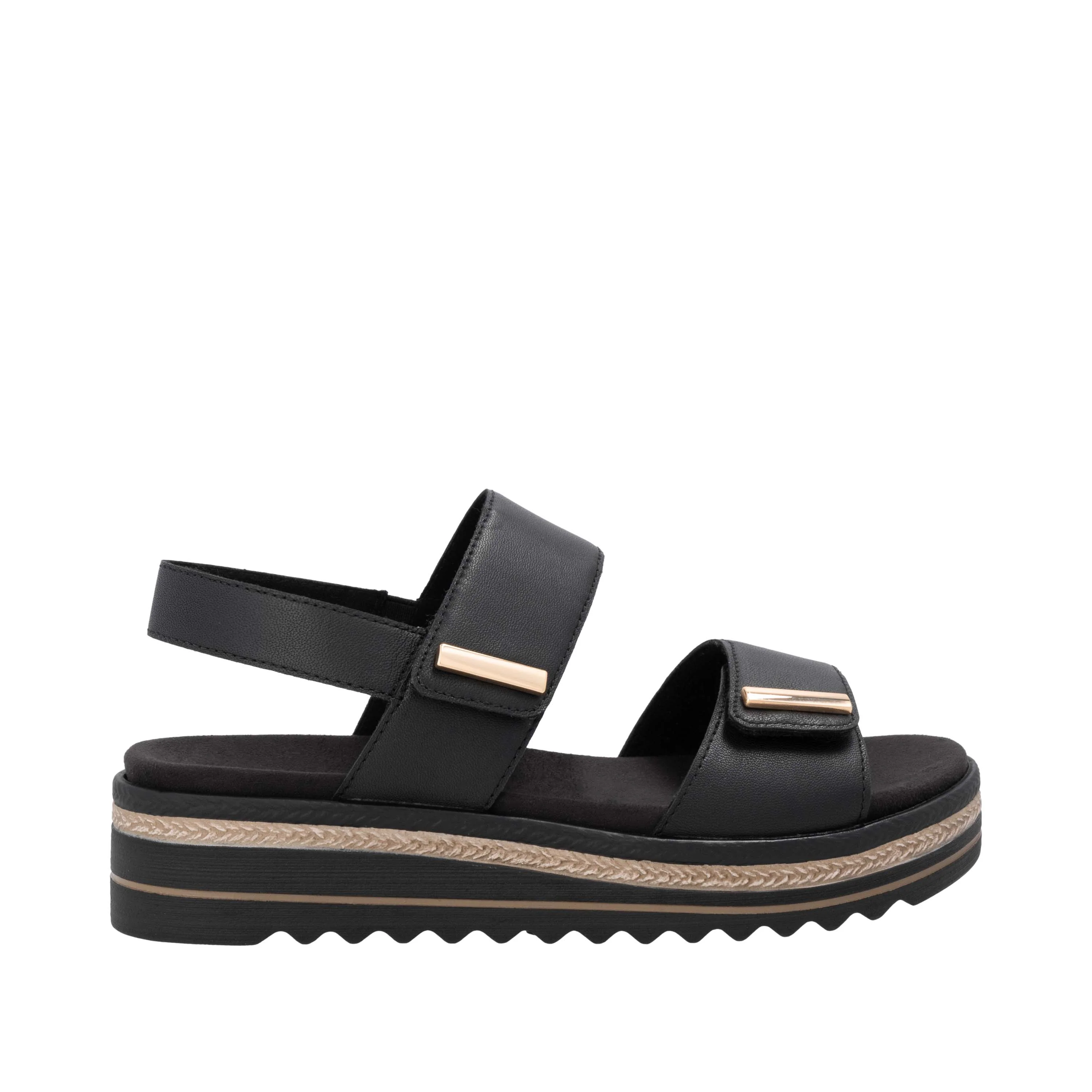 remonte Women's Wedge Sandal - Black | D0Q59-00 - Image 21