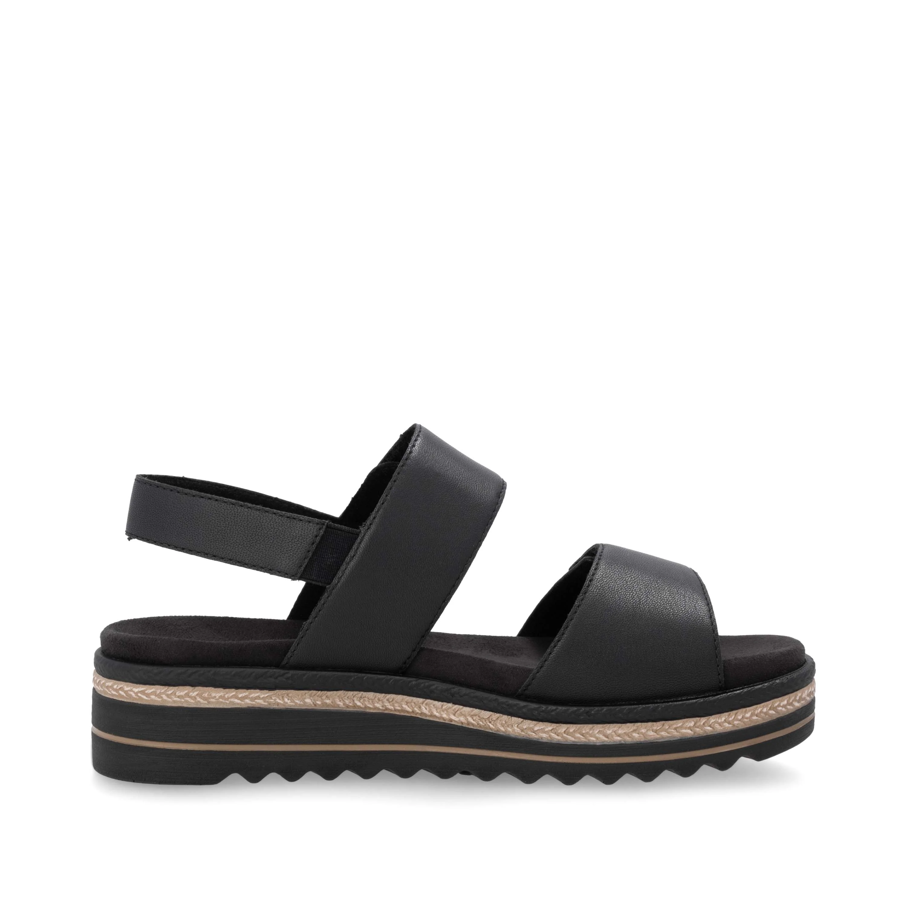 remonte Women's Wedge Sandal - Black | D0Q59-00 - Image 4