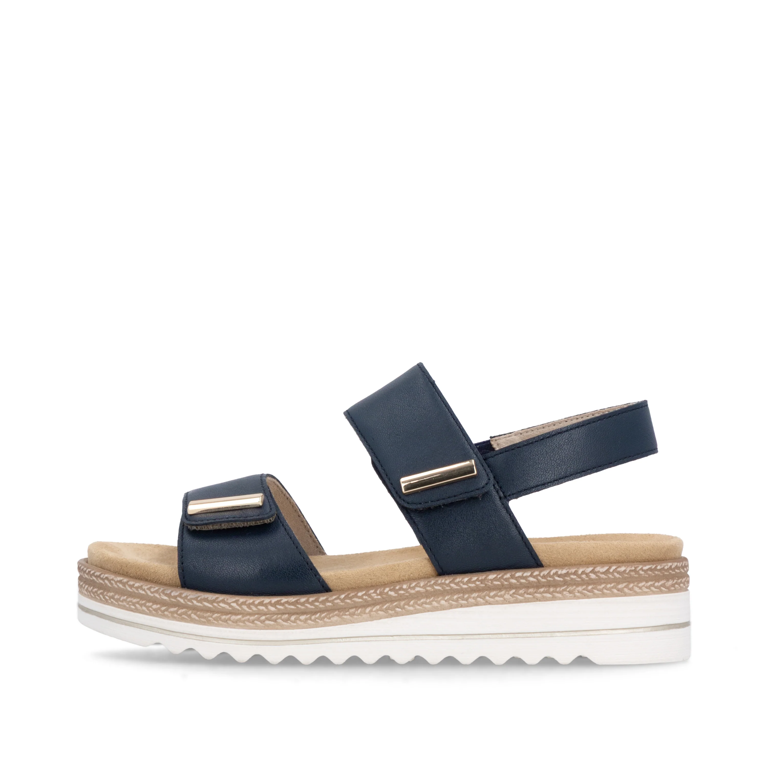 remonte Women's Wedge Sandal - Blue | D0Q59-14 - Image 10