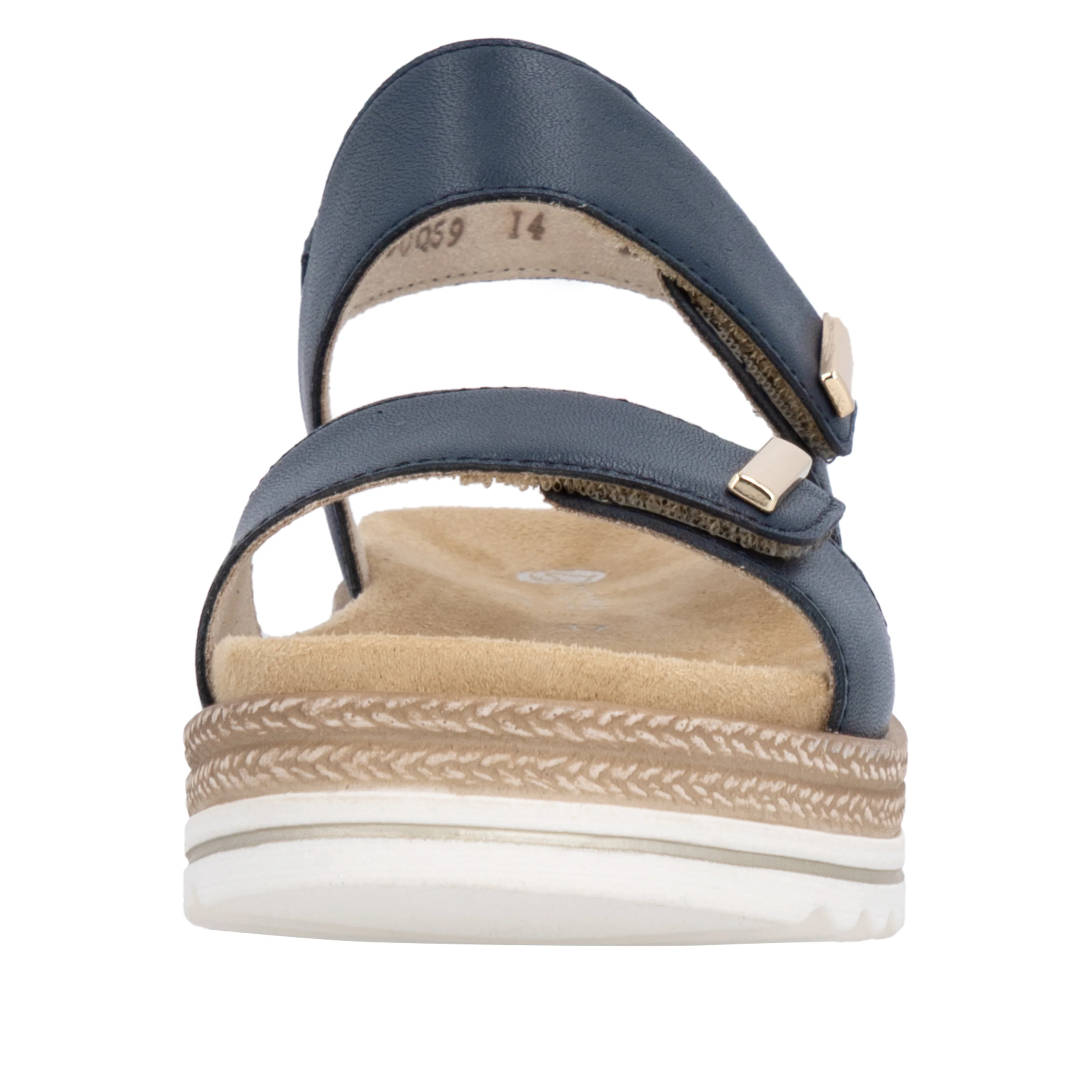 remonte Women's Wedge Sandal - Blue | D0Q59-14 - Image 11