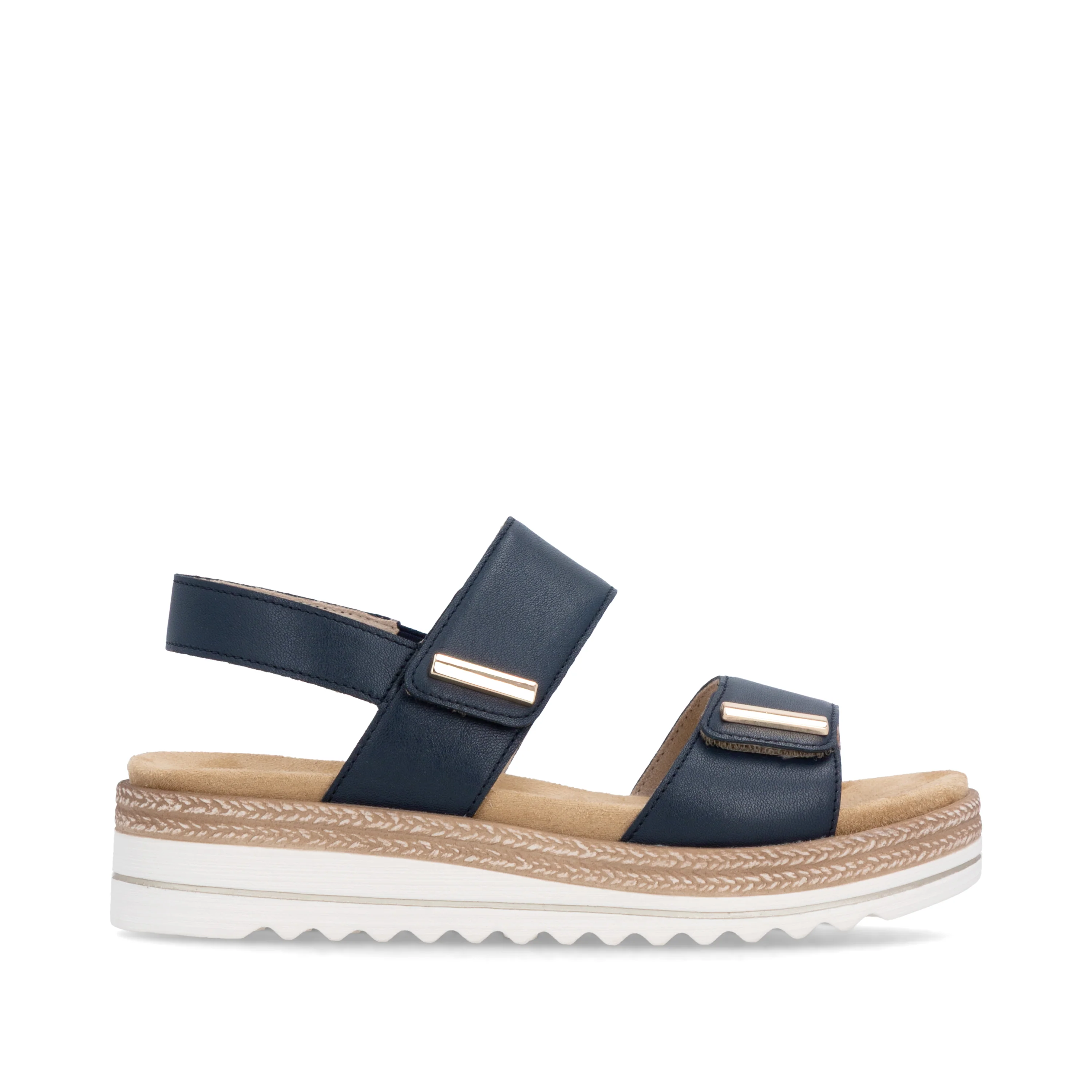 remonte Women's Wedge Sandal - Blue | D0Q59-14 - Image 22