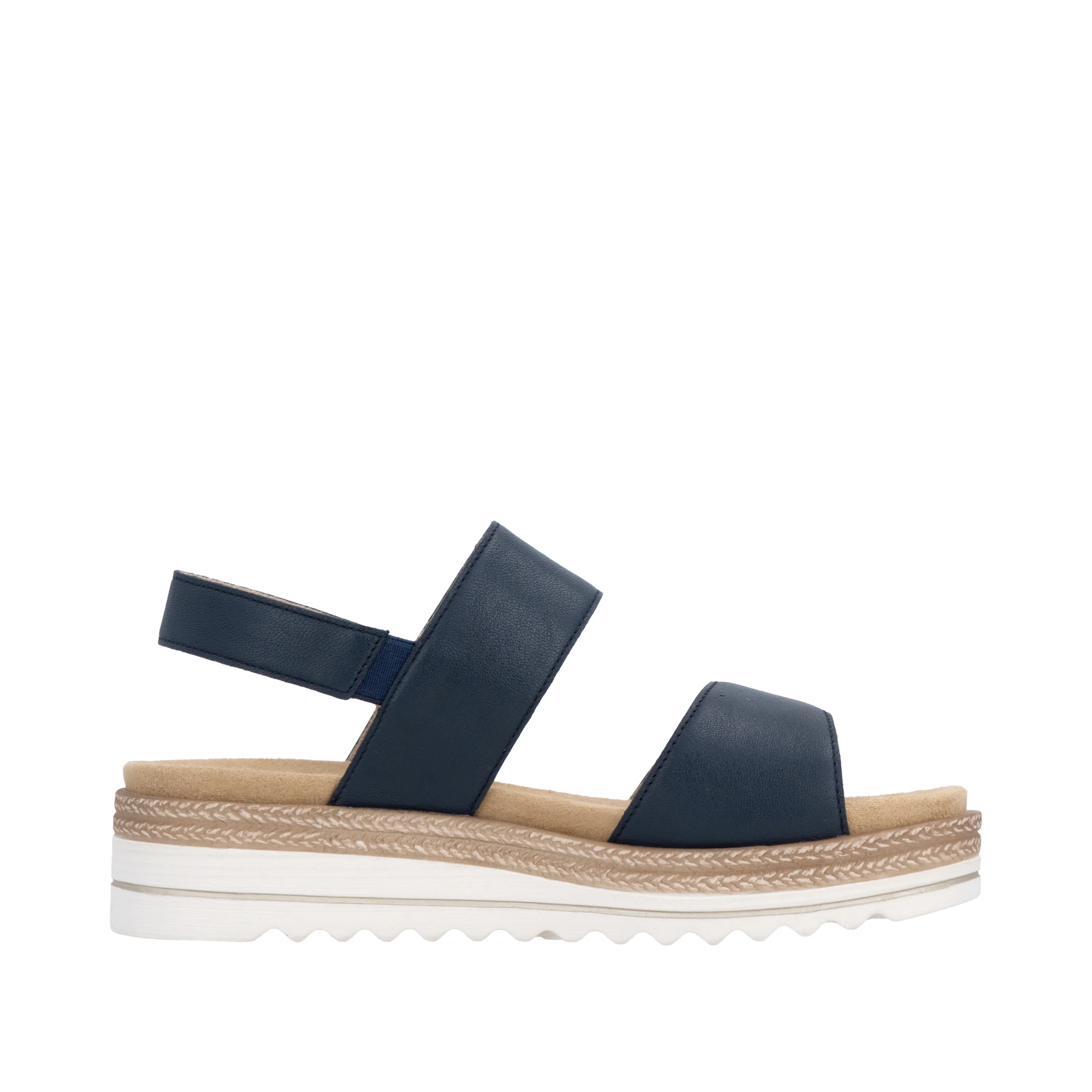remonte Women's Wedge Sandal - Blue | D0Q59-14 - Image 3