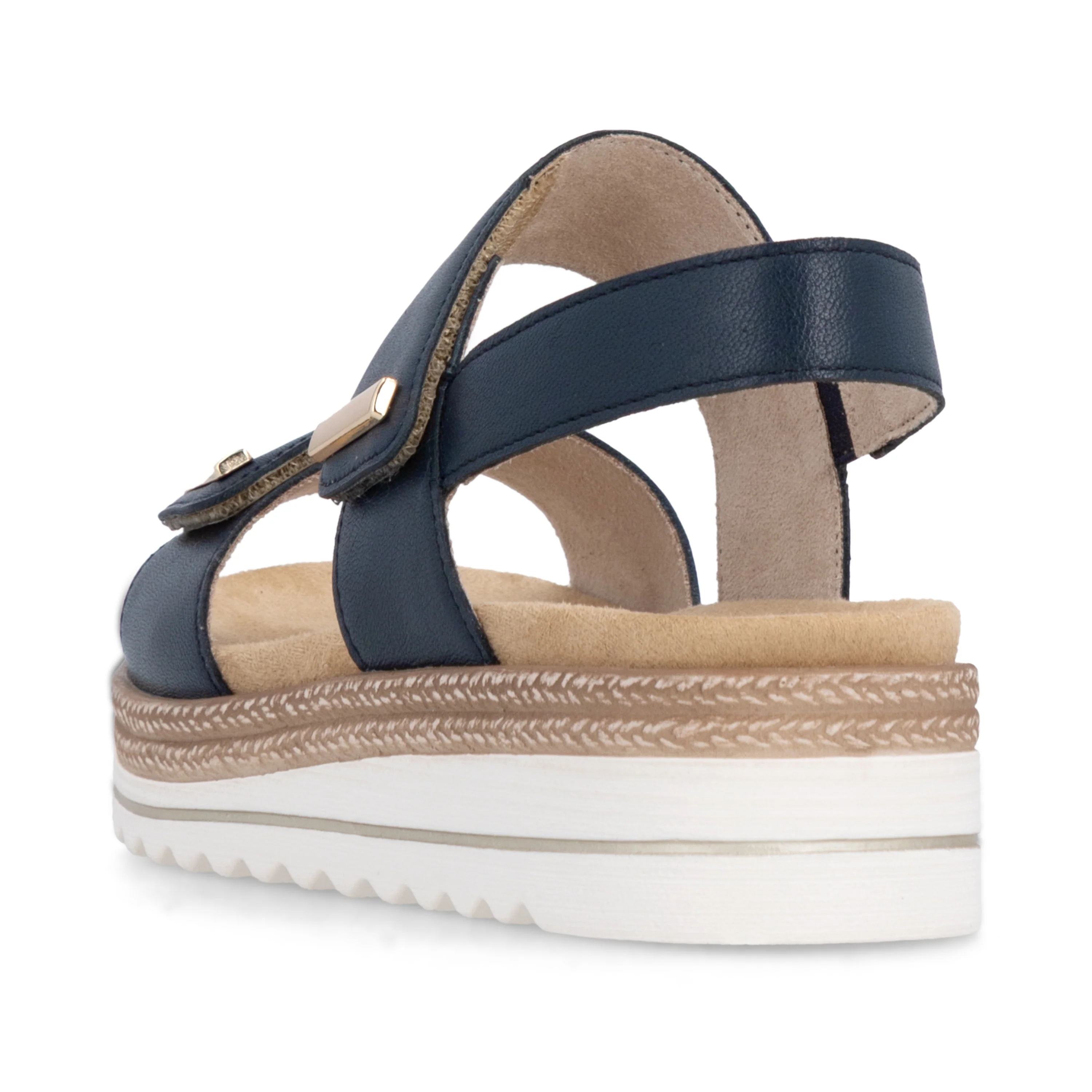 remonte Women's Wedge Sandal - Blue | D0Q59-14 - Image 6