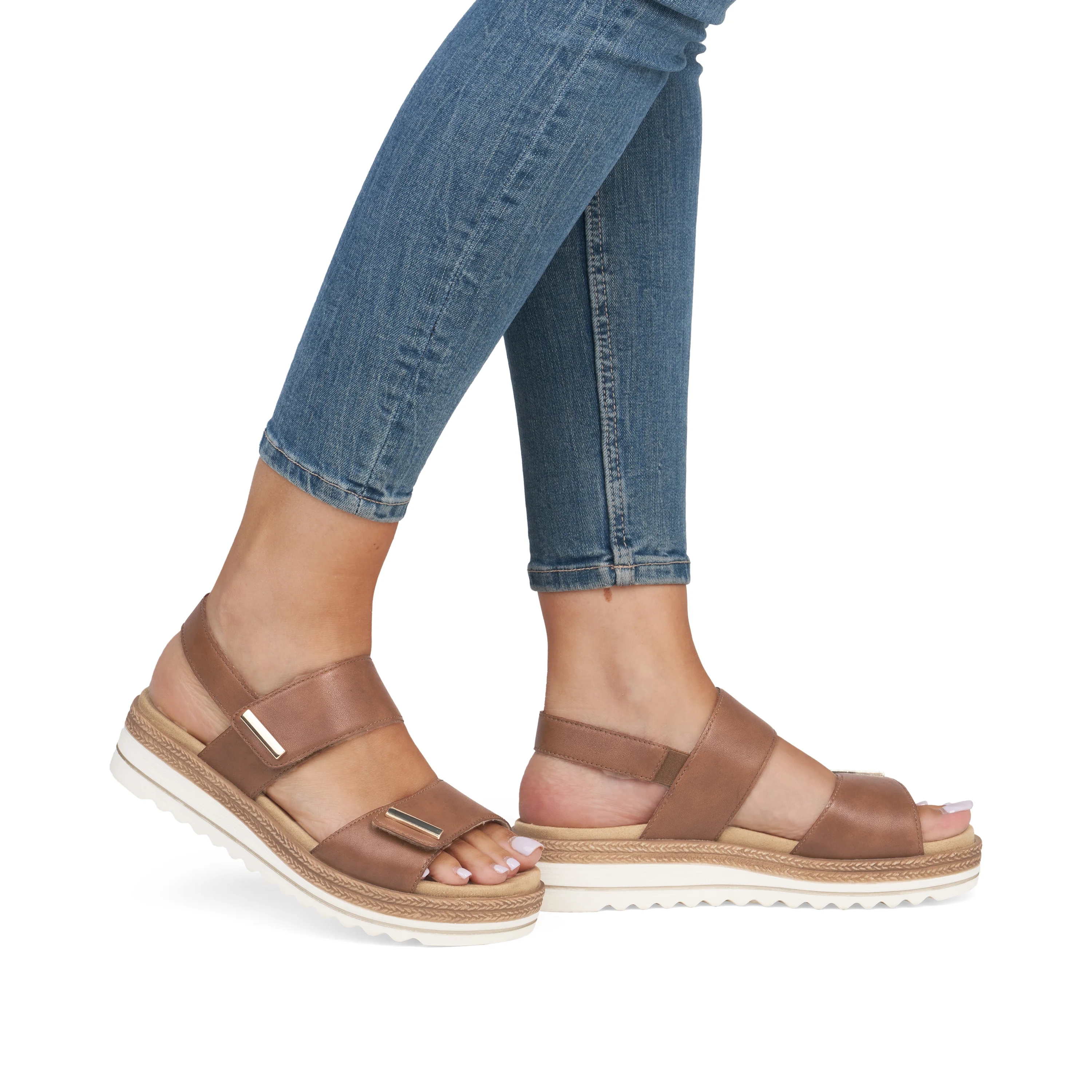 remonte Women's Wedge Sandal - Brown | D0Q59-24 - Image 15