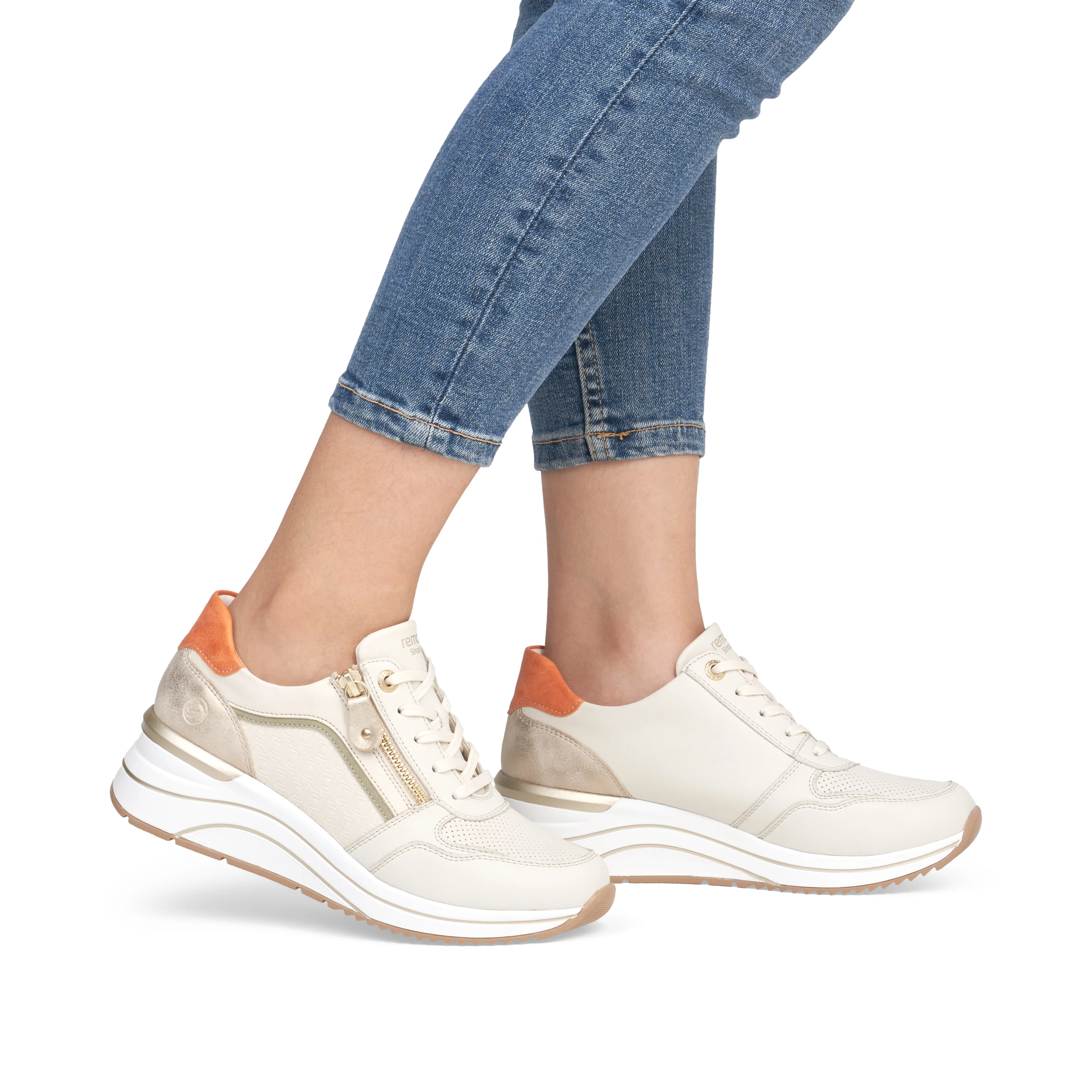 remonte Women's Trainer - White | D0T10-80 - Image 10