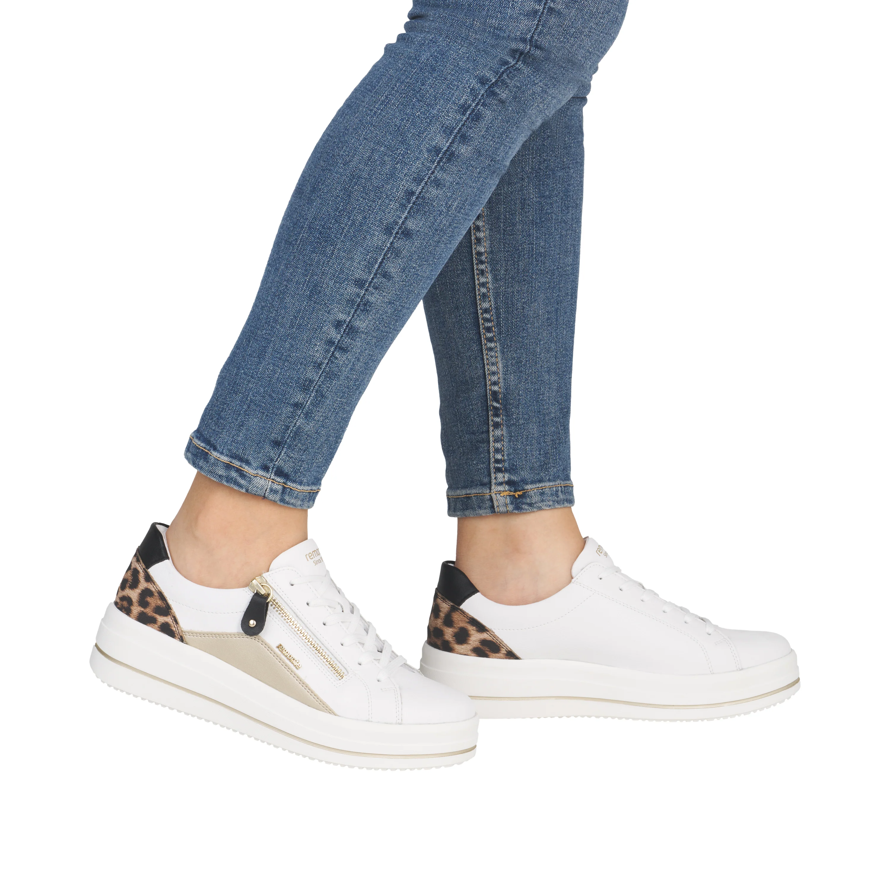 remonte Women's Trainer - White | D1C01-85 - Image 19