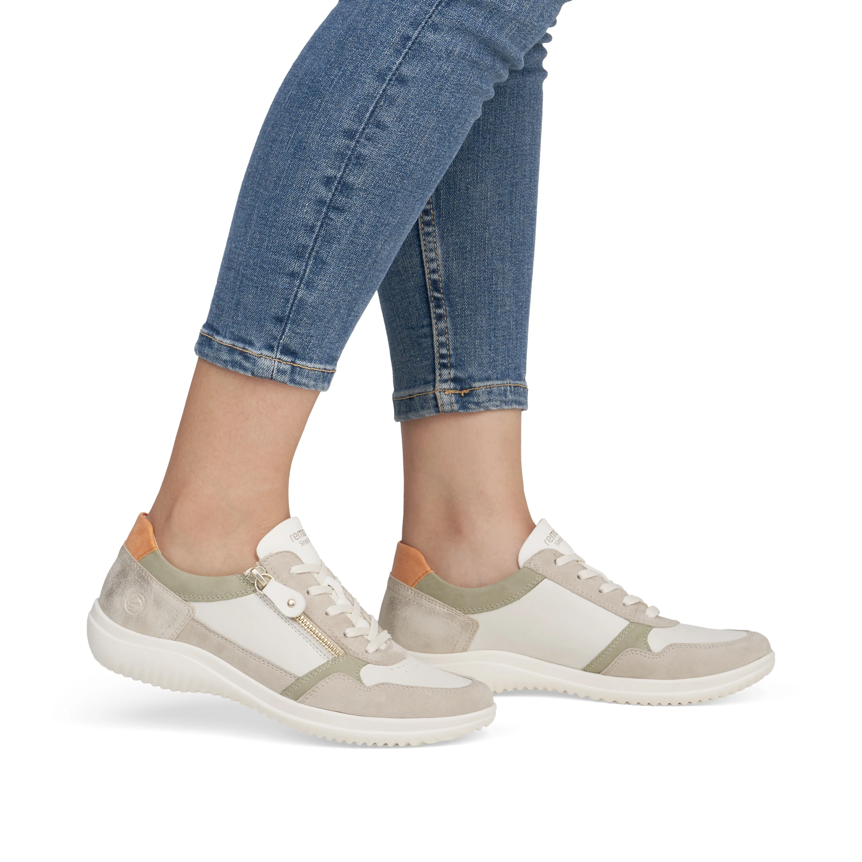 remonte Women's Trainer - White | D1E06-80 - Image 20