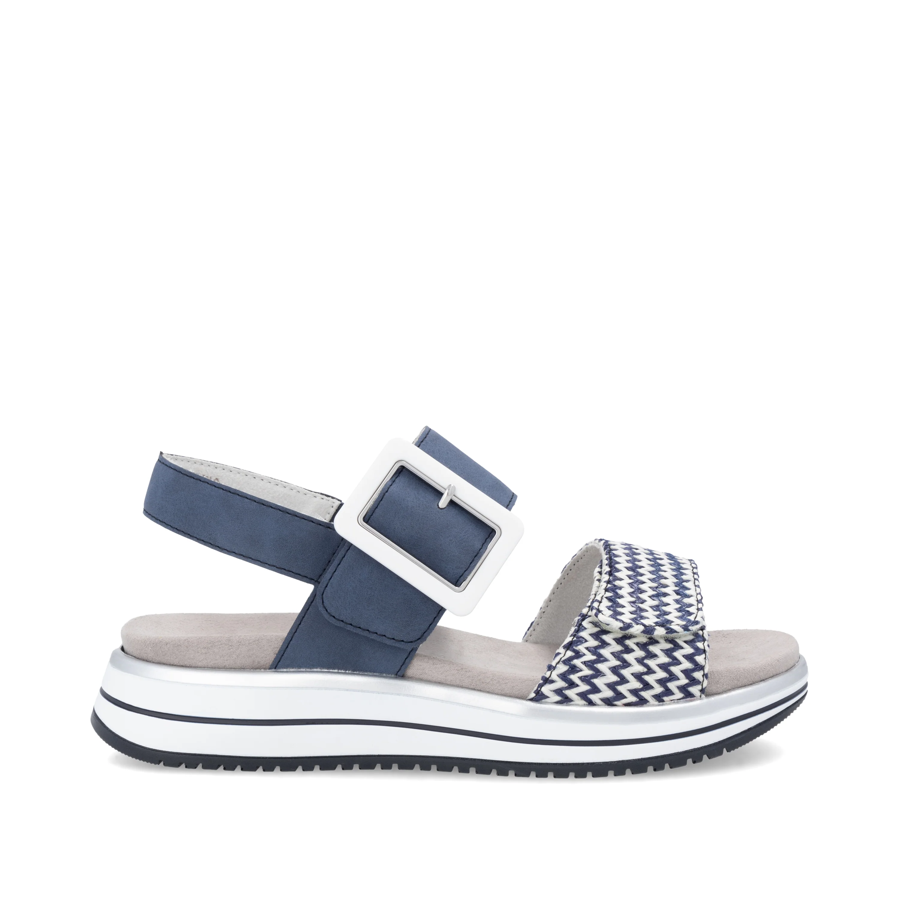 remonte Women's Sandal - Blue | D1J53-14 - Image 11