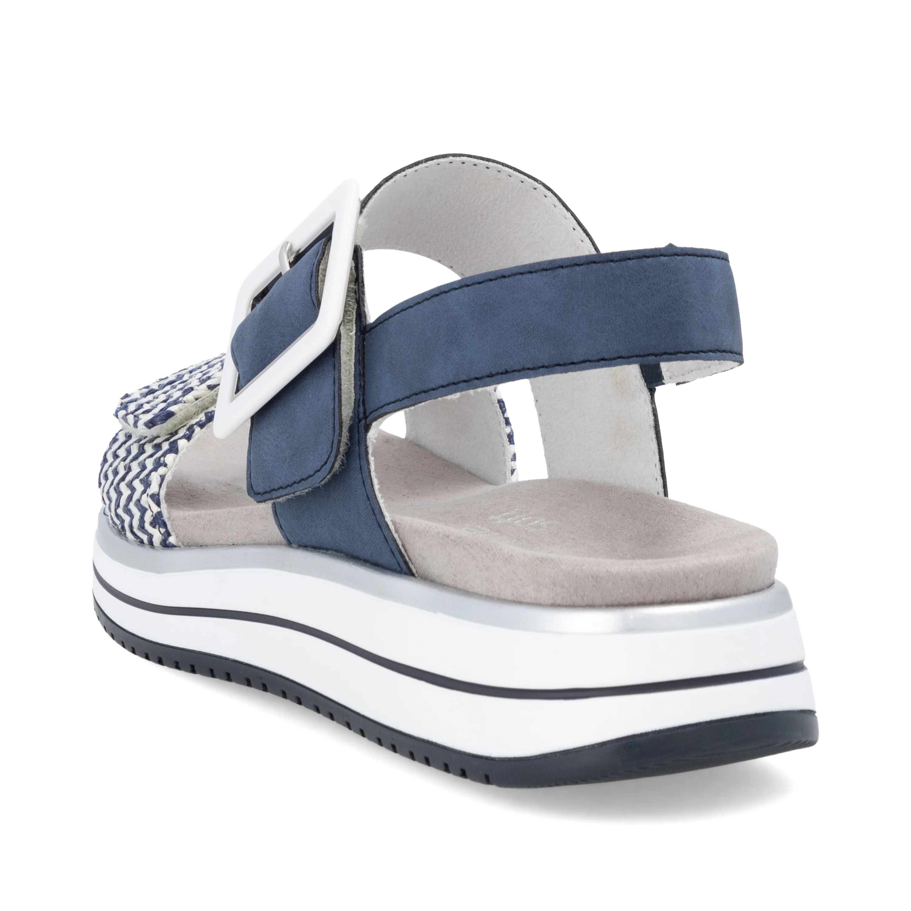 remonte Women's Sandal - Blue | D1J53-14 - Image 3