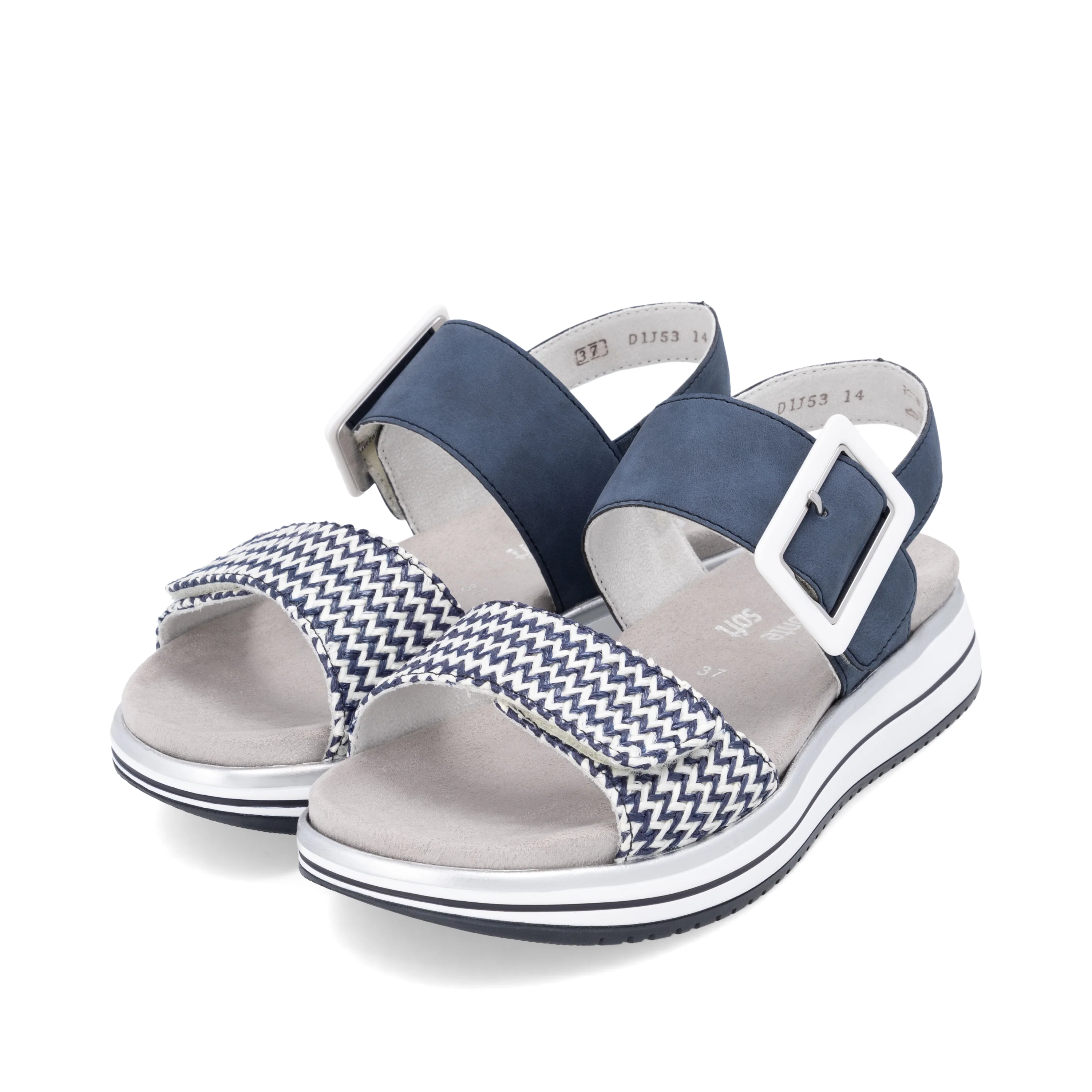 remonte Women's Sandal - Blue | D1J53-14 - Image 8
