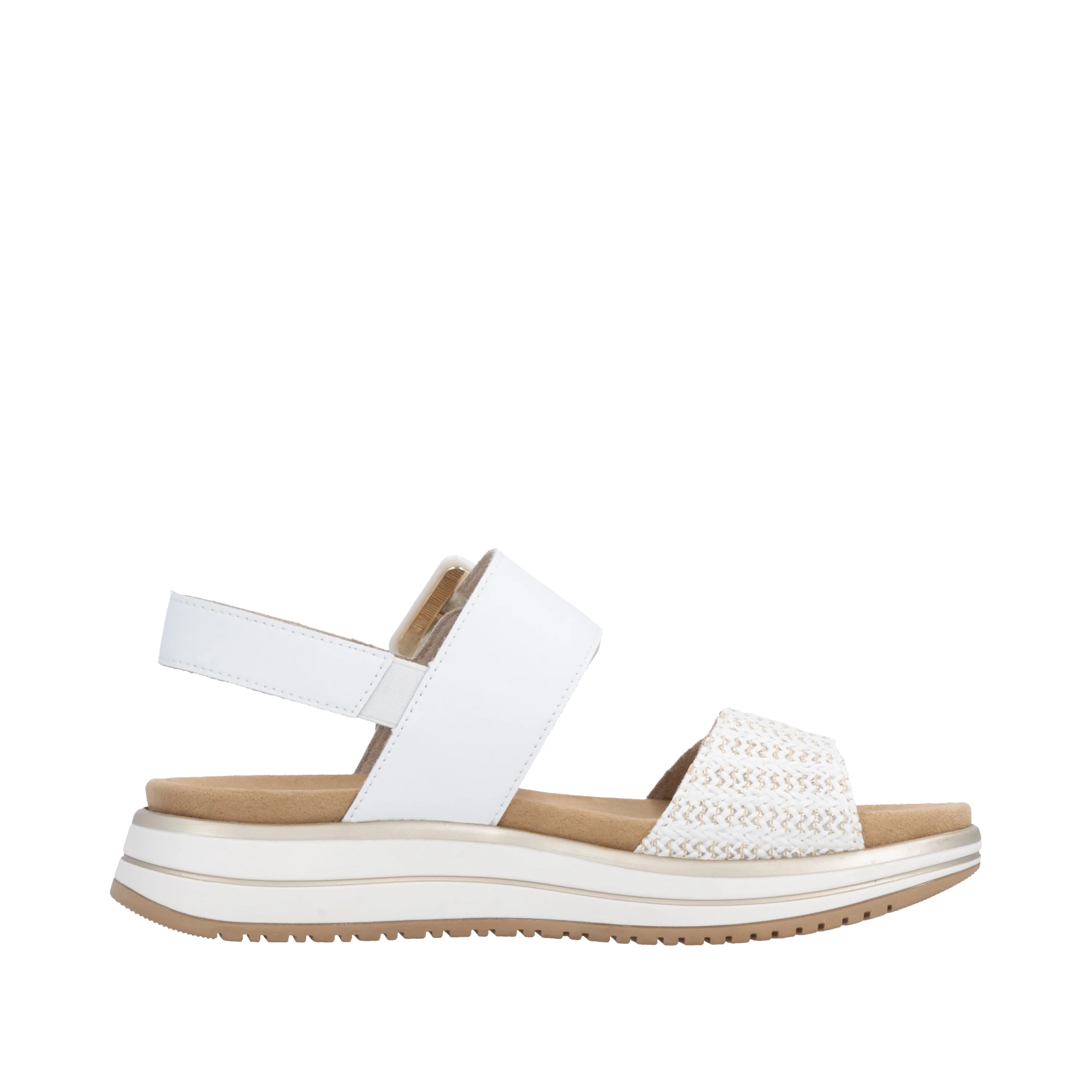 remonte Women's Sandal - White | D1J53-81 - Image 3