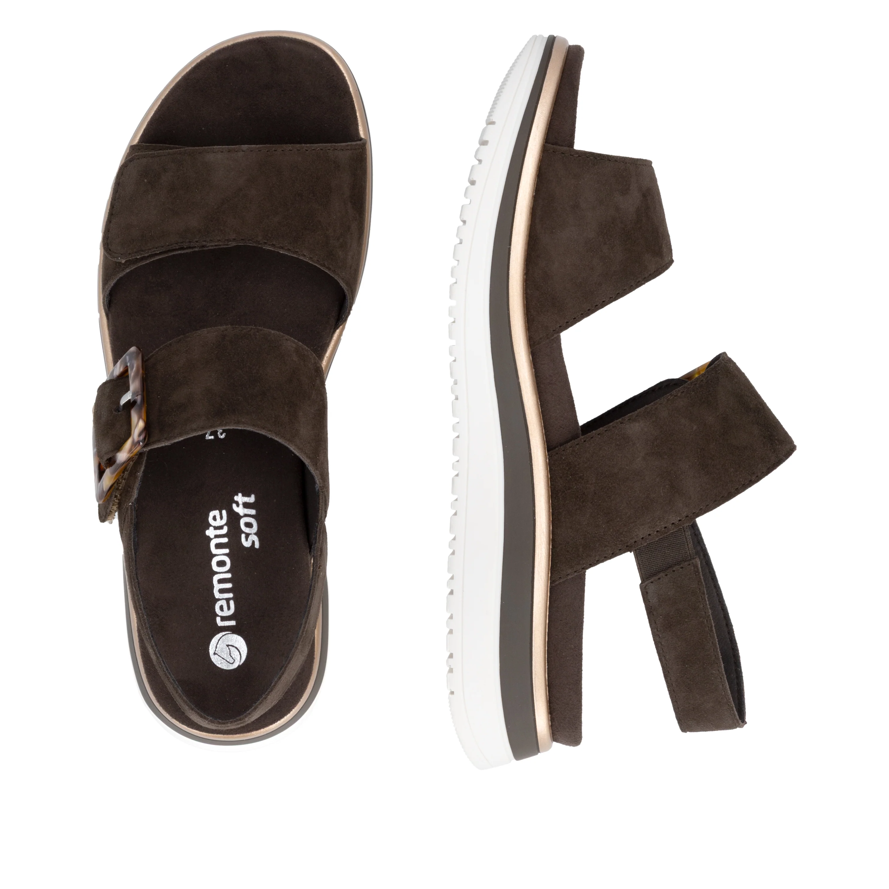 remonte Women's Sandal - Brown | D1J62-25 - Image 18