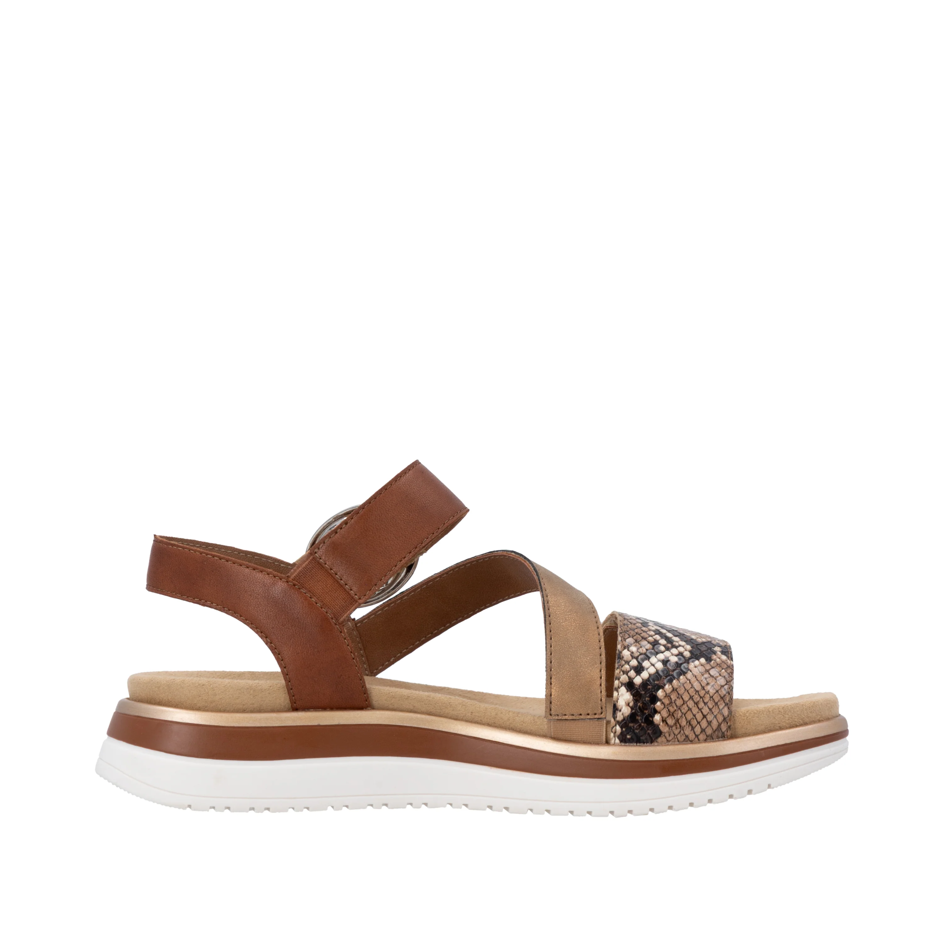 remonte Women's Sandal - Brown | D1J64-25 - Image 3