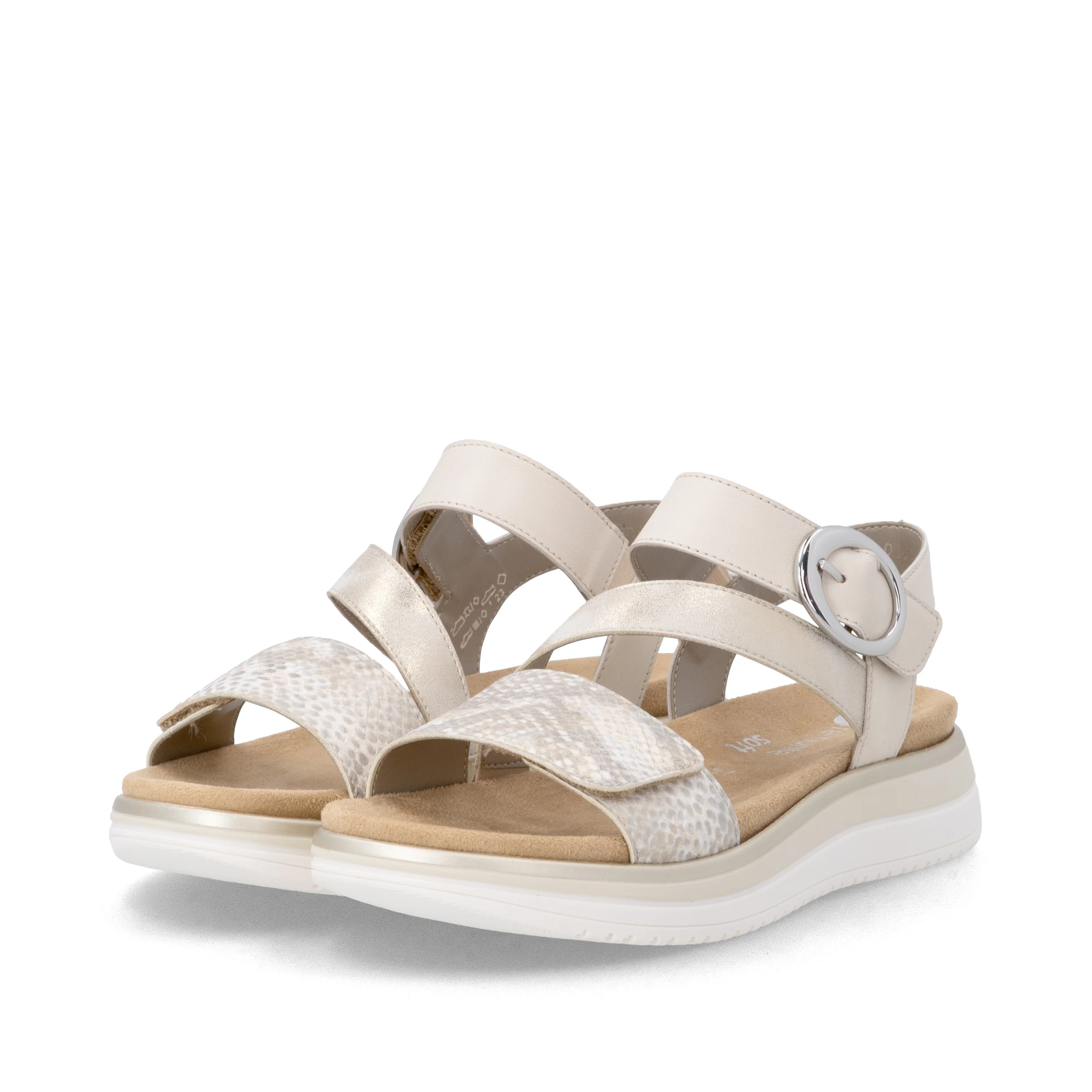 remonte Women's Sandal - Metallic | D1J64-90 - Image 16