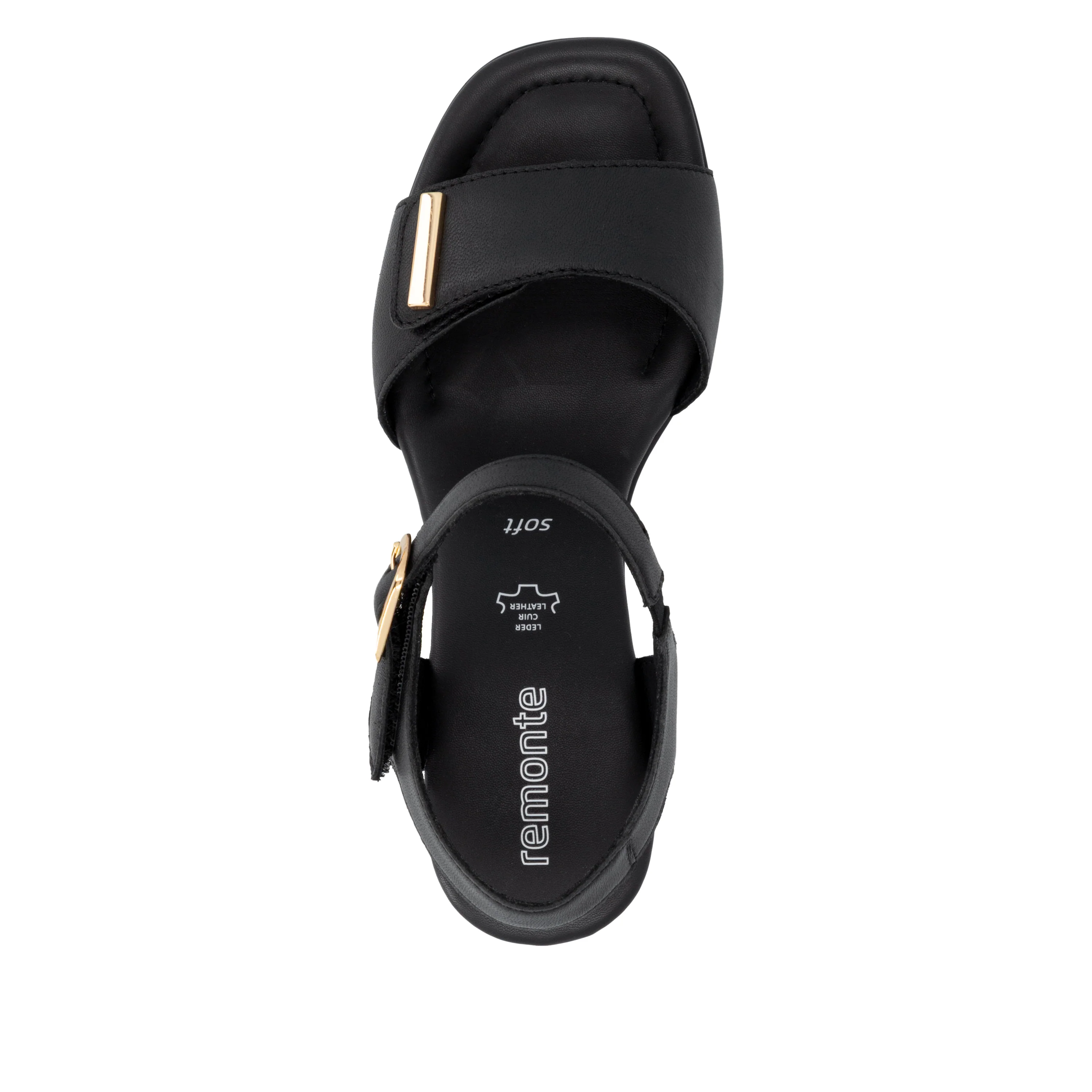 remonte Women's Heeled Sandal - Black | D1K54-00 - Image 7