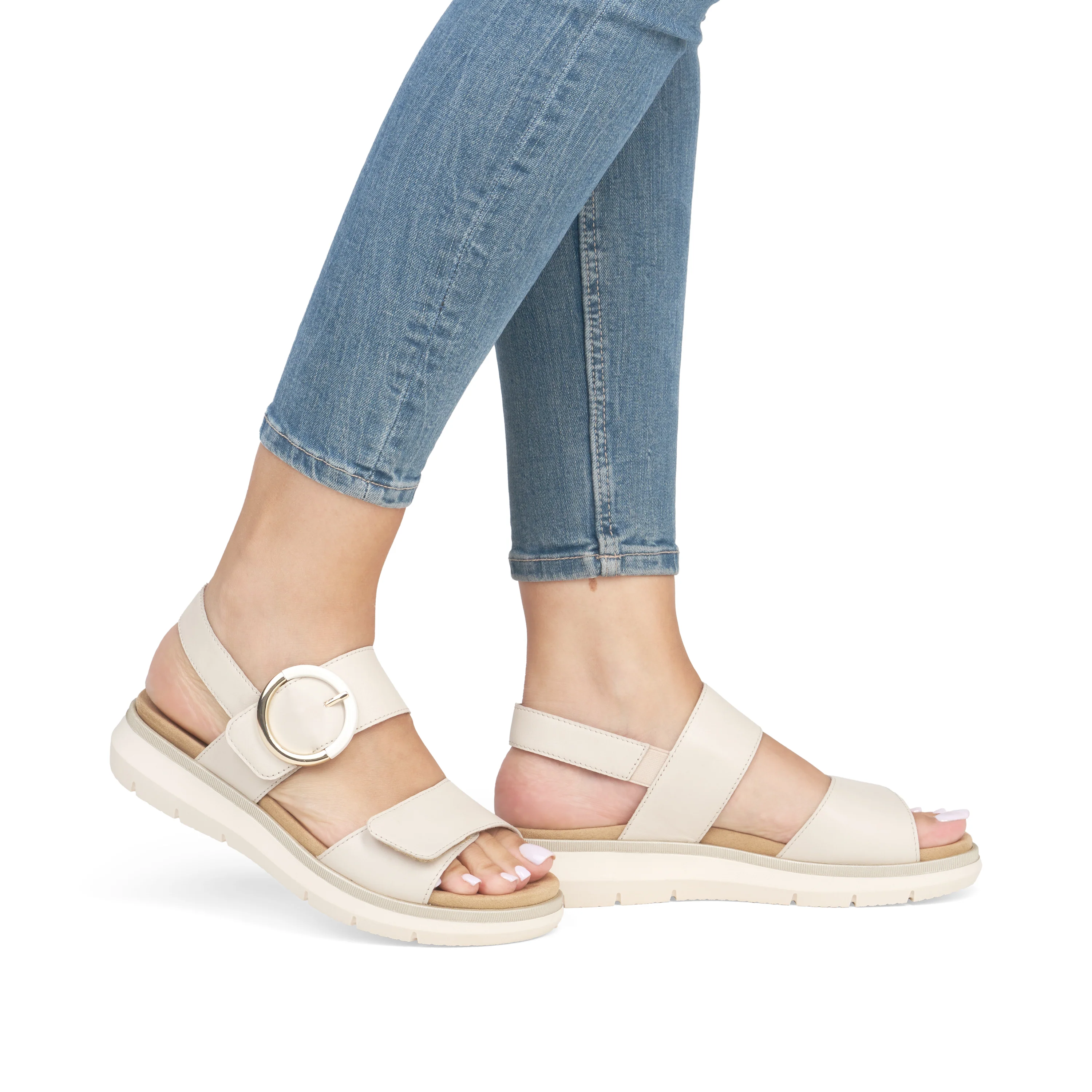 remonte Women's Sandal - Beige | D2K50-80 - Image 10