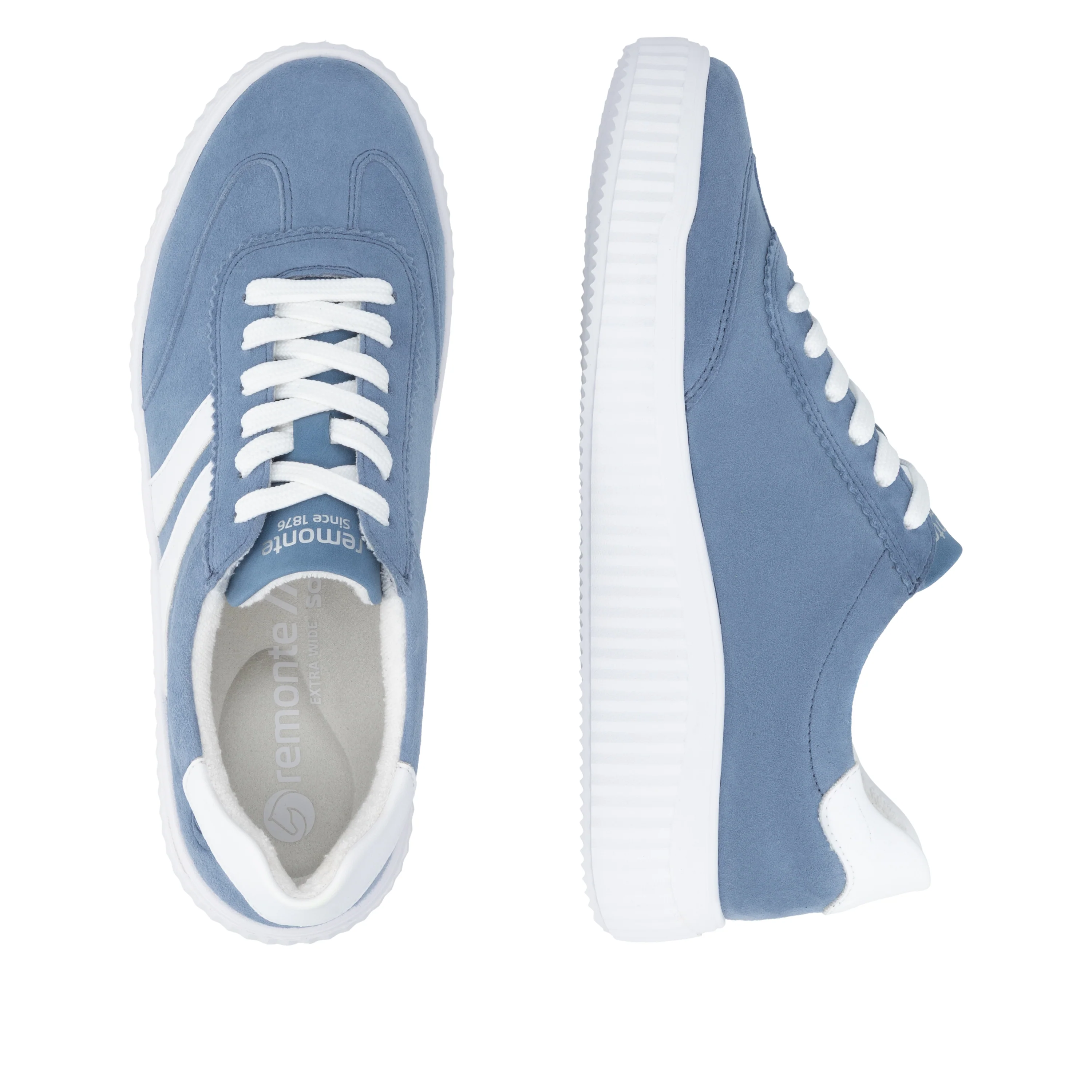 remonte Women's Trainer - Blue | D3E00-14 - Image 17