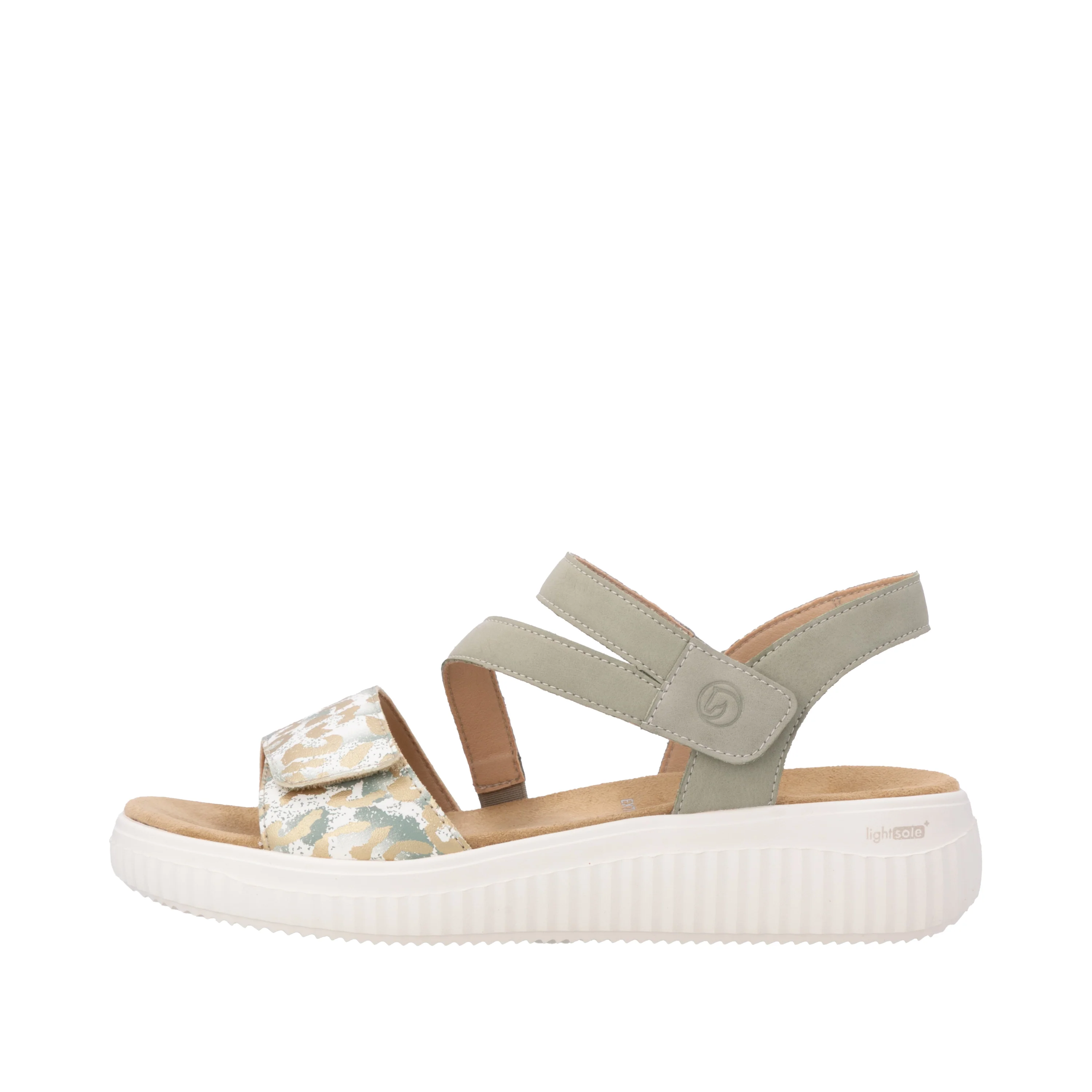 remonte Women's Wedge Sandal - Green | D3L51-52 - Image 9