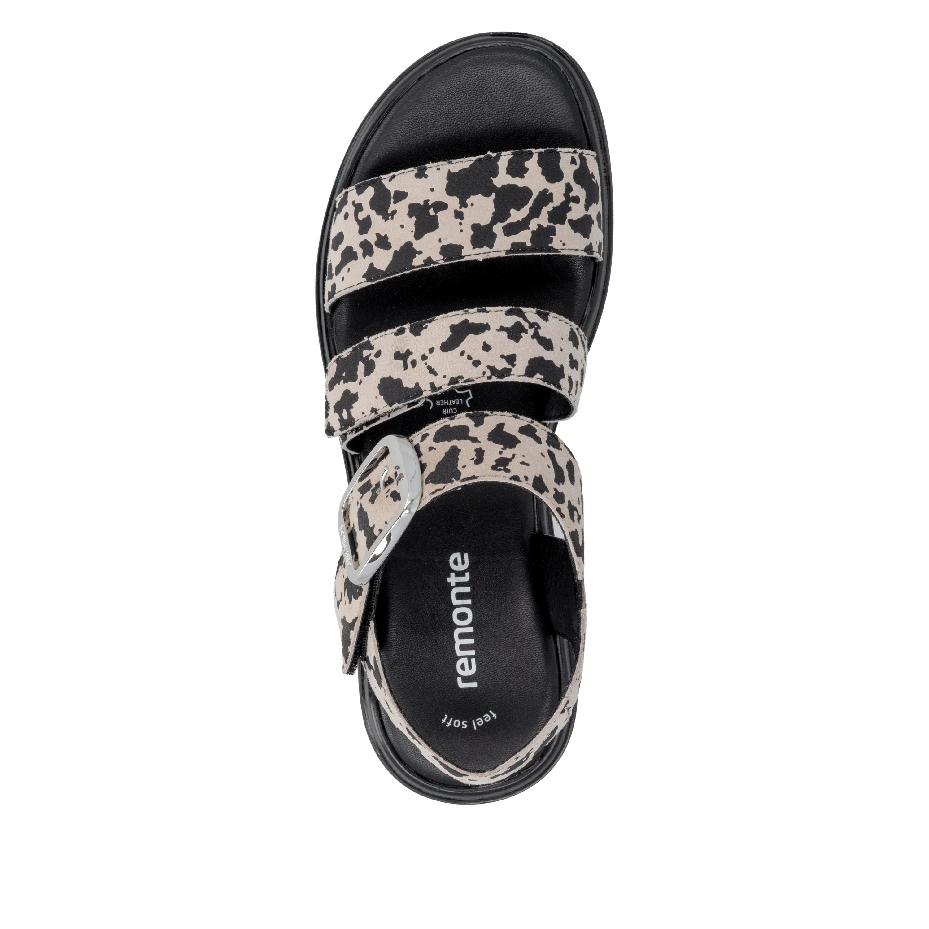 remonte Women's Wedge Sandal - Beige | D3N50-60 - Image 8