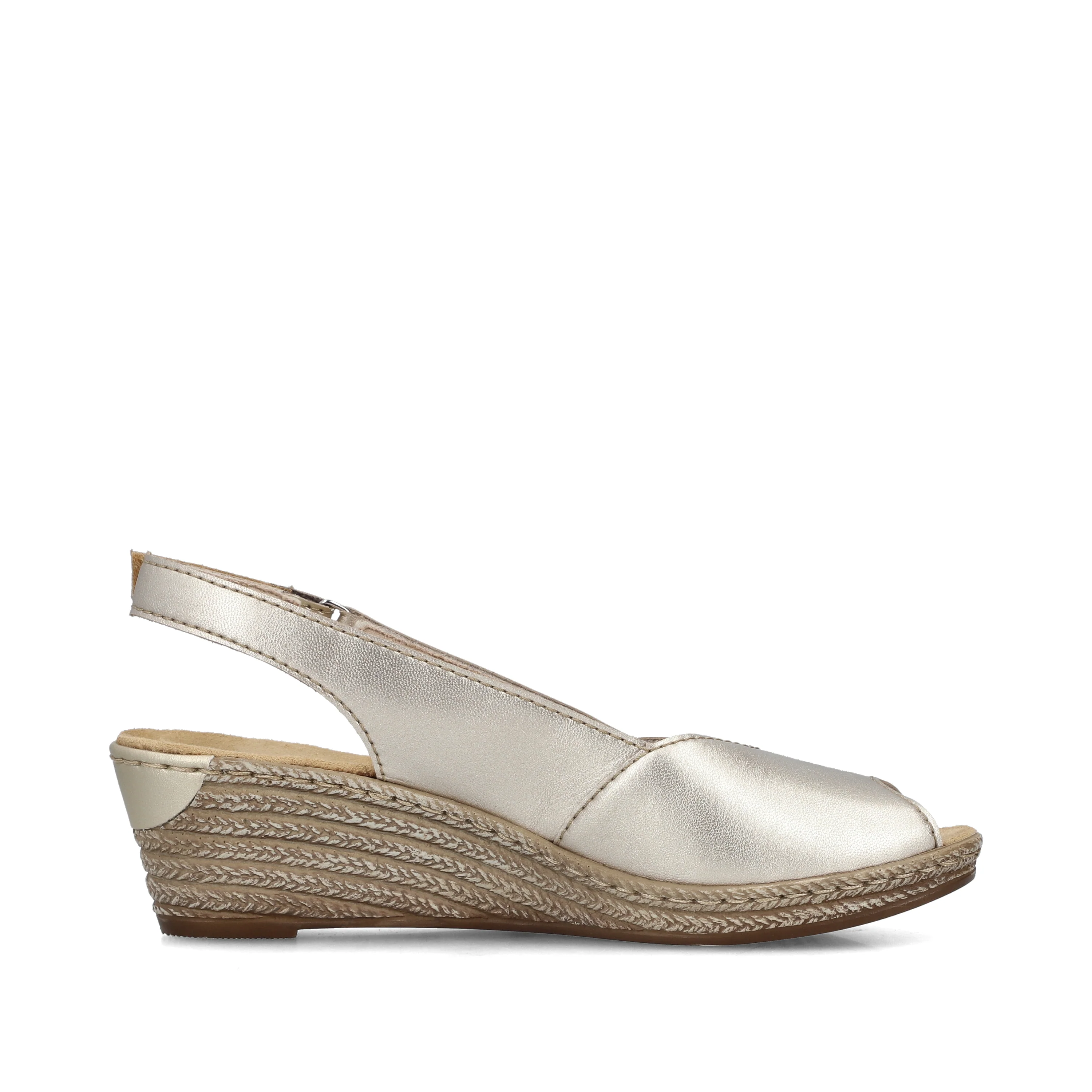 Rieker Woman's Sandals - Gold | 62462-90 - Image 2