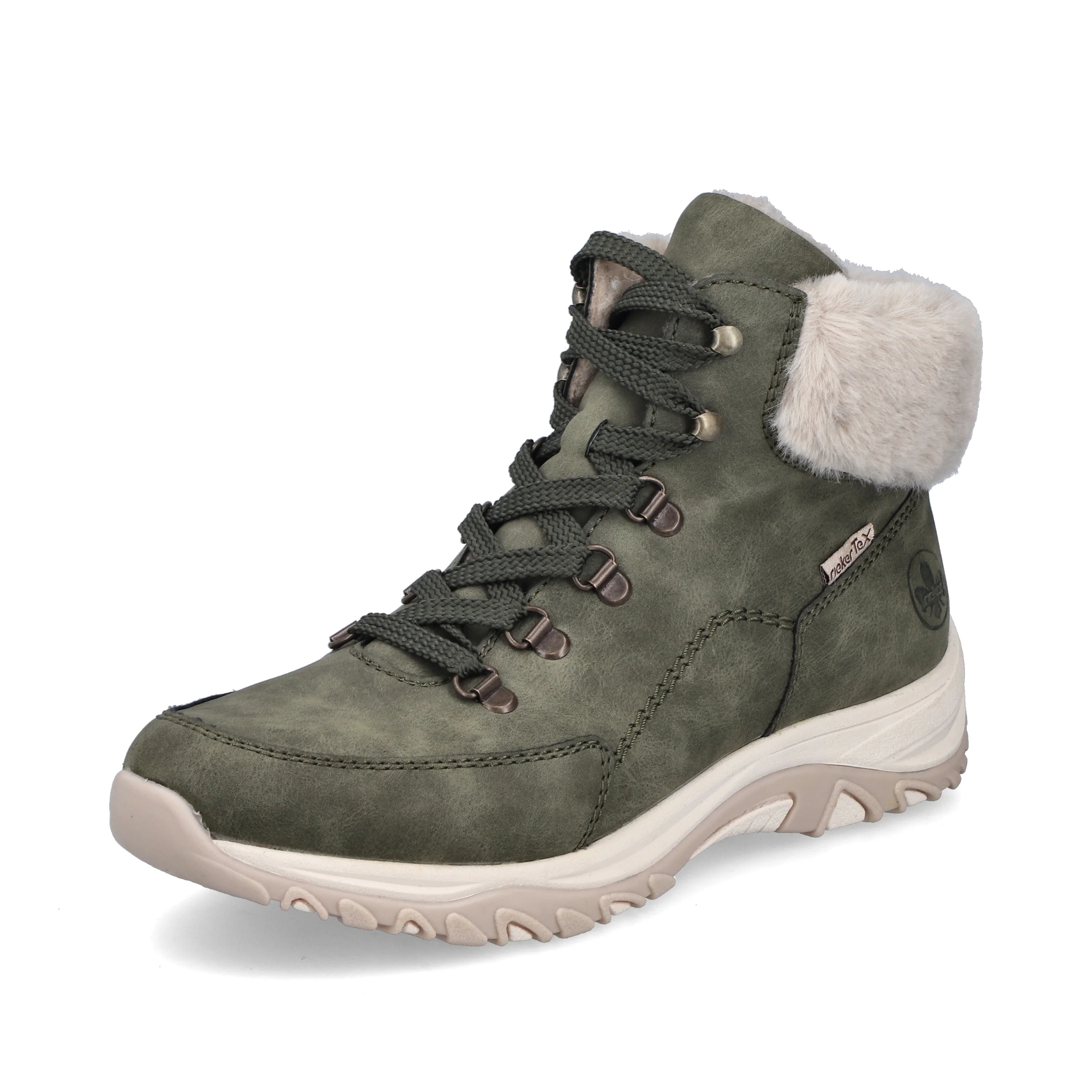 Rieker Woman's Boots - Green | M9610-54