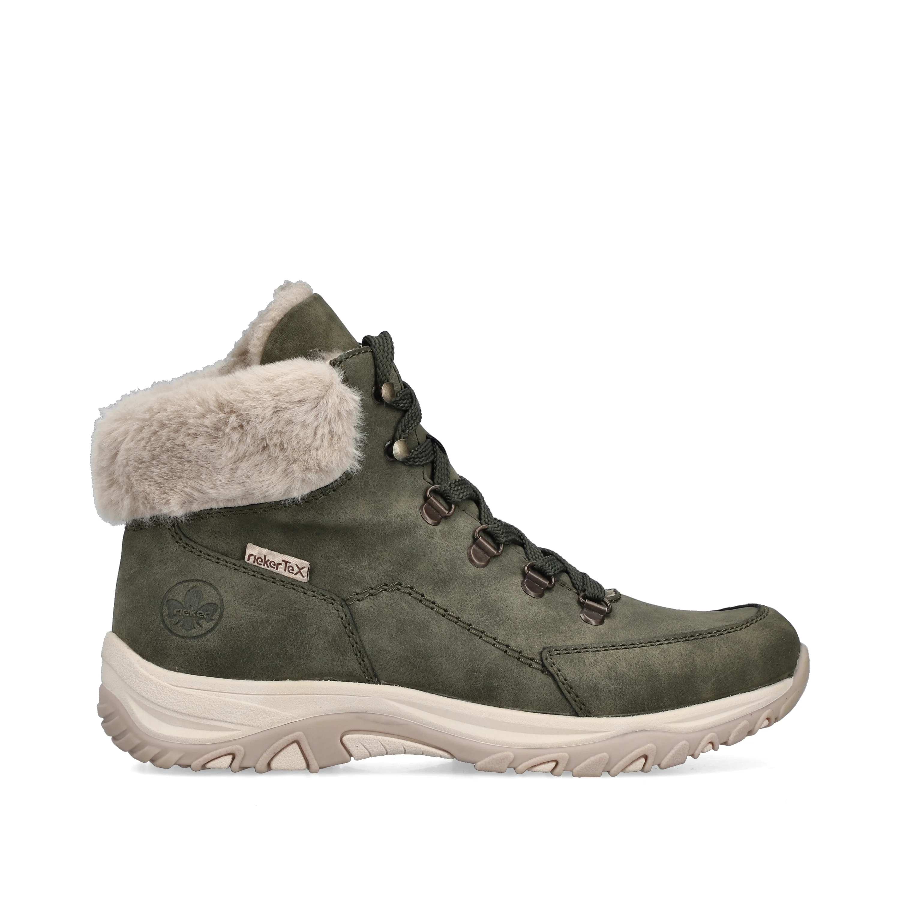 Rieker Woman's Boots - Green | M9610-54 - Image 14