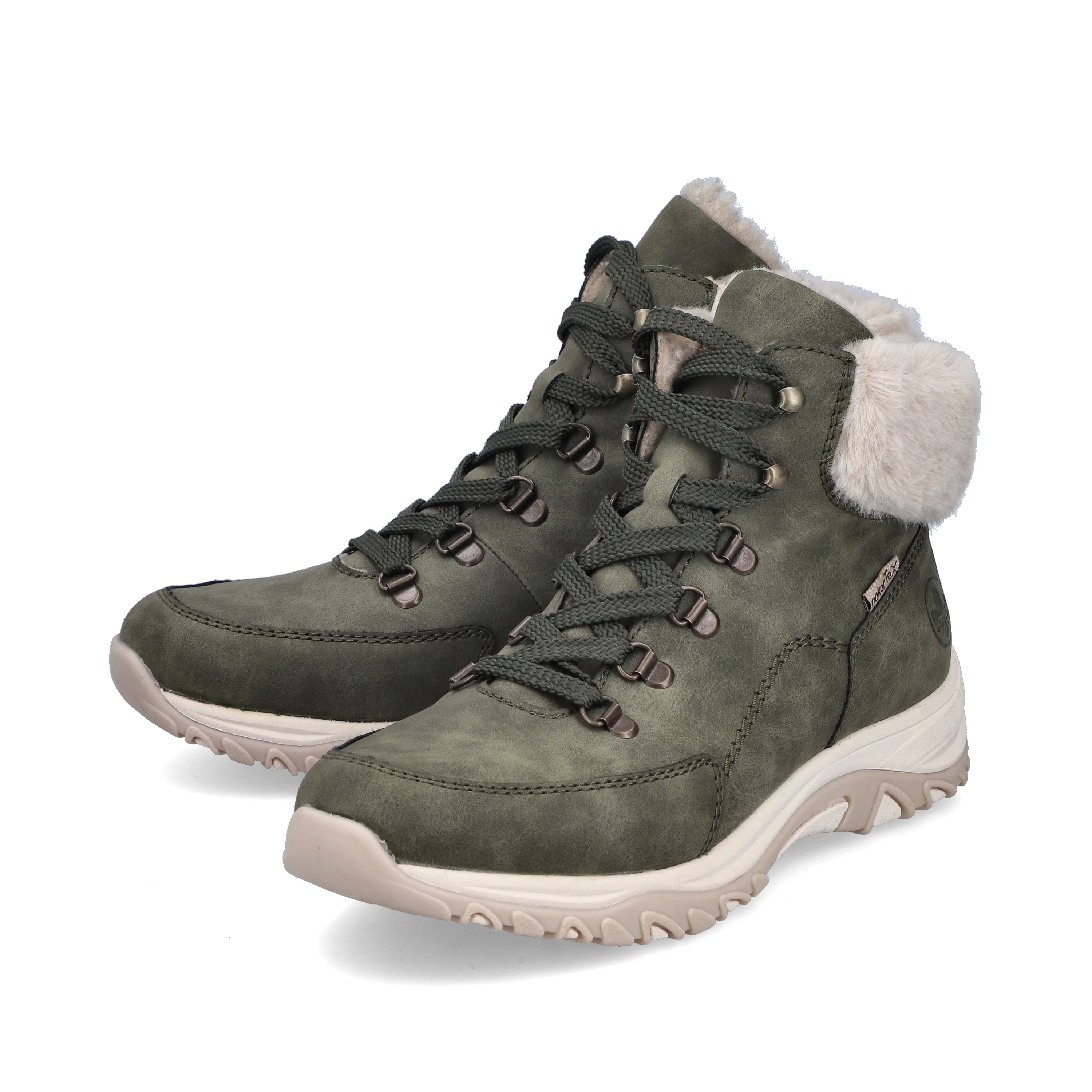 Rieker Woman's Boots - Green | M9610-54 - Image 8