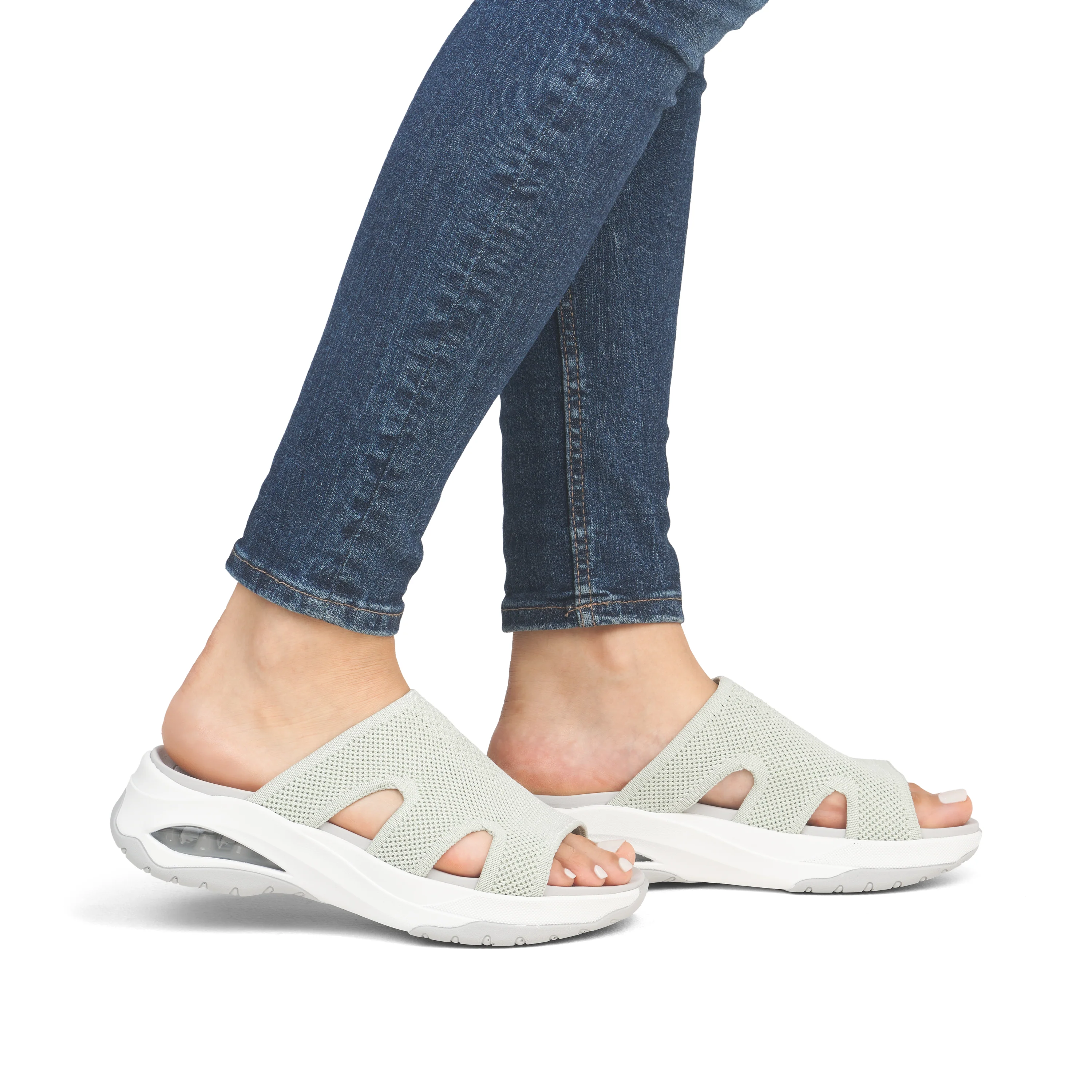 Rieker Sport Woman's Sandal - Green | W3150-52 - Image 10